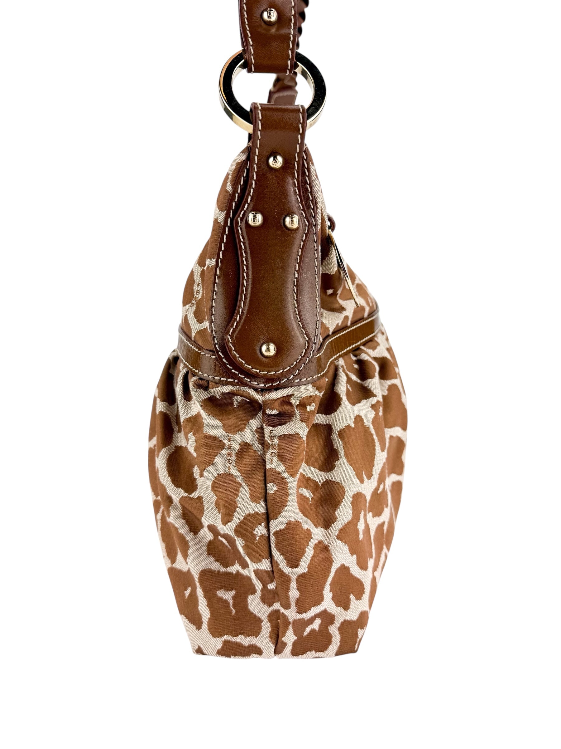 Fendi Giraffe Print Chef Shopper Tote