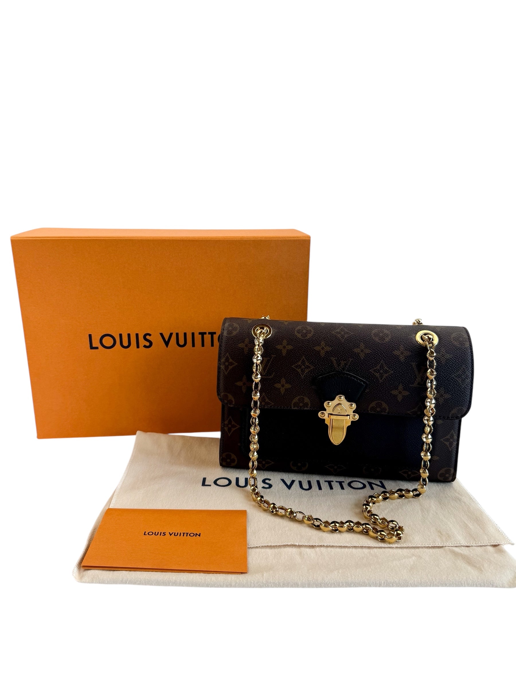 Louis Vuitton Monogram Victoire Handbag (Full Set)