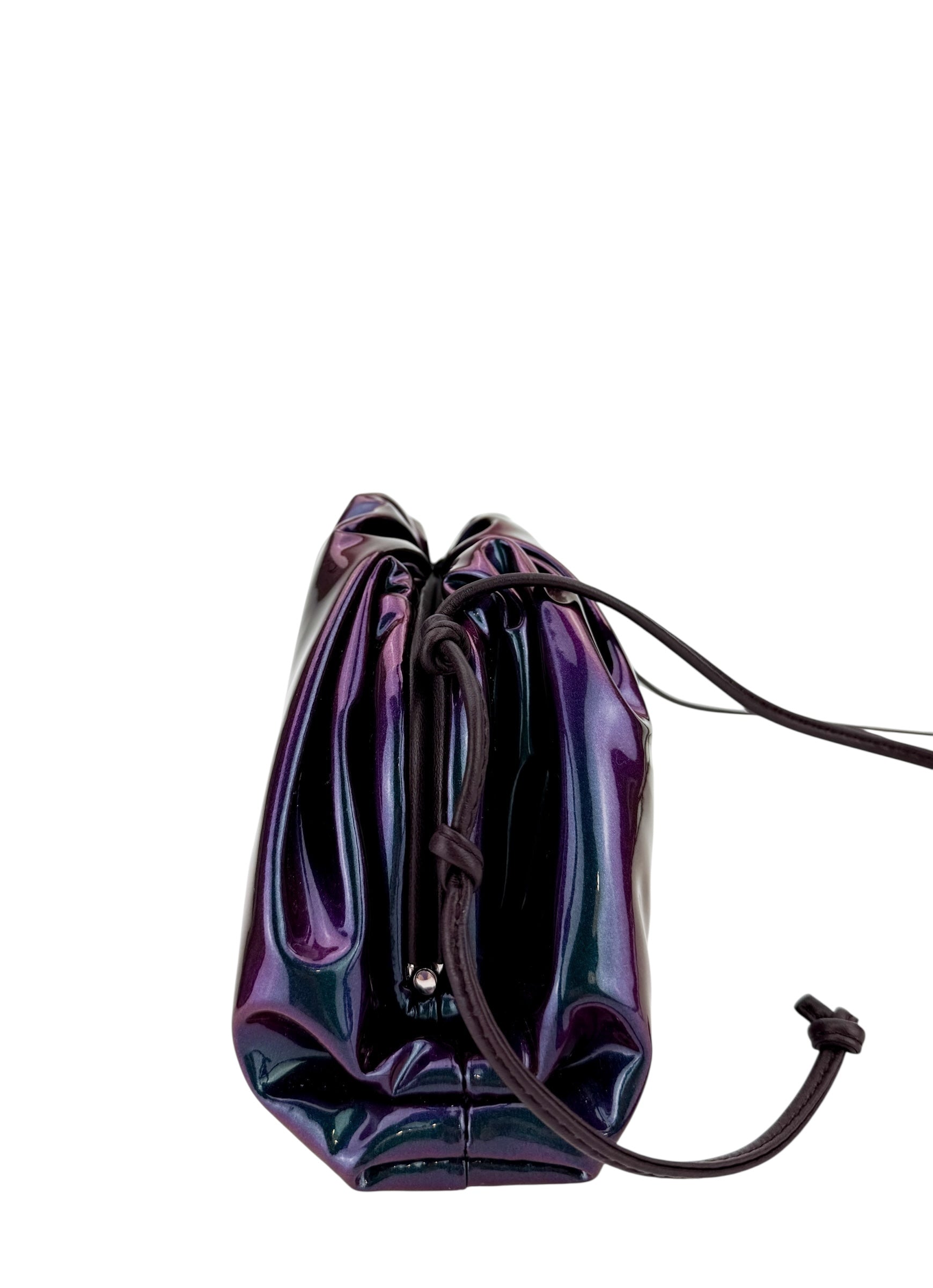 Bottega Veneta Patent Mini Pouch Holographic