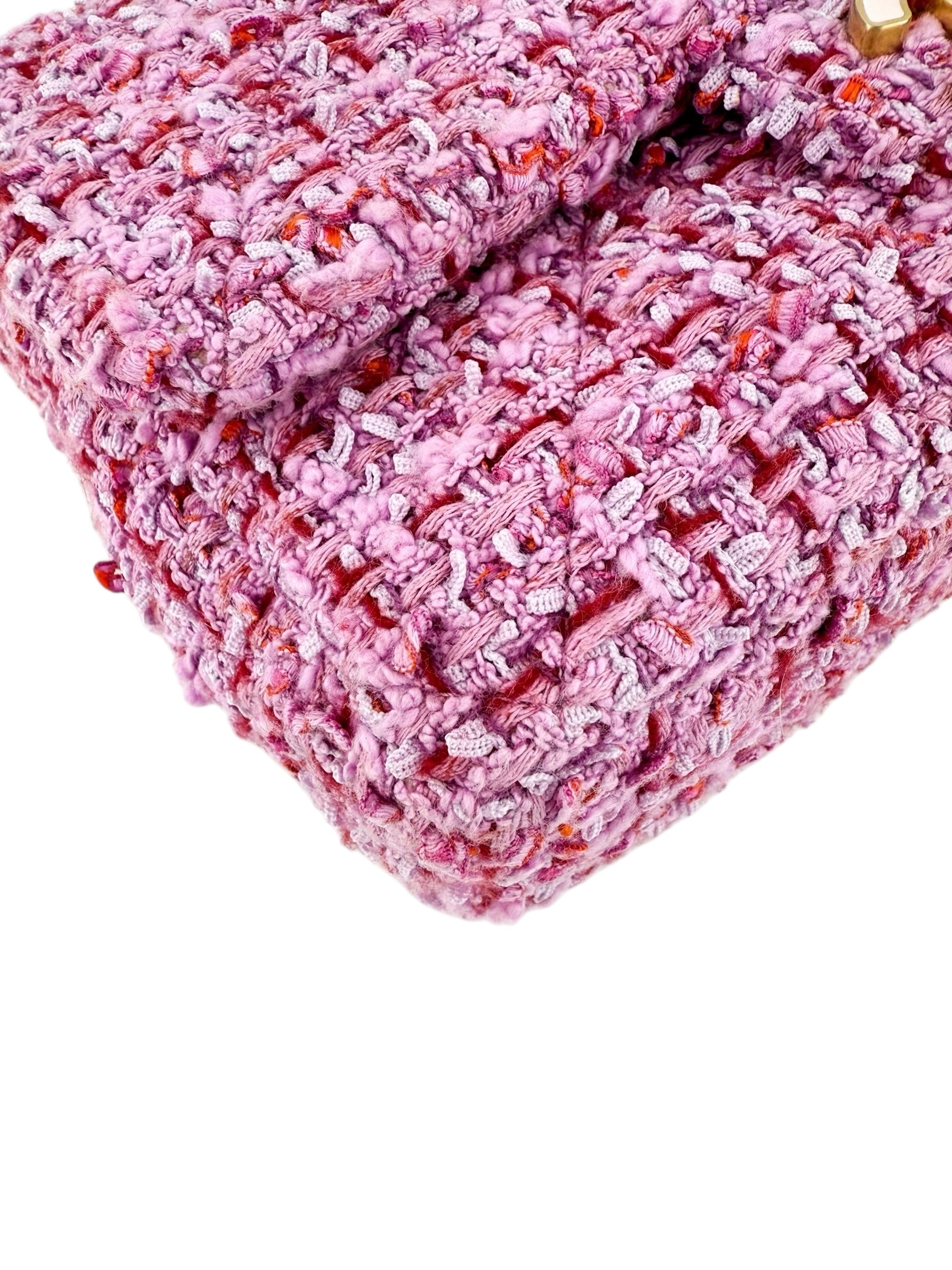 Chanel Tweed Mini Pending CC Flap