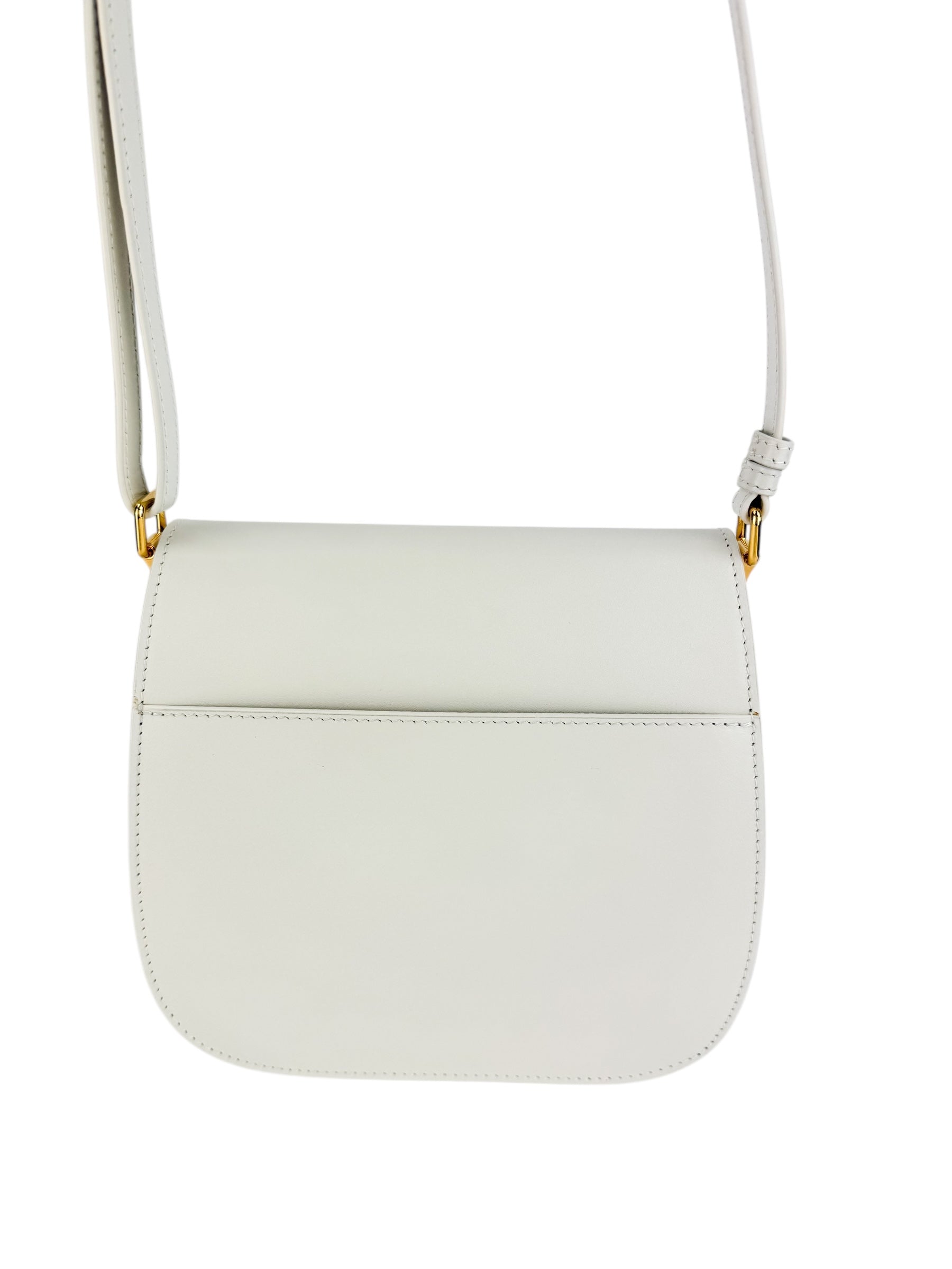Christian Dior White Bobby Frame Bag
