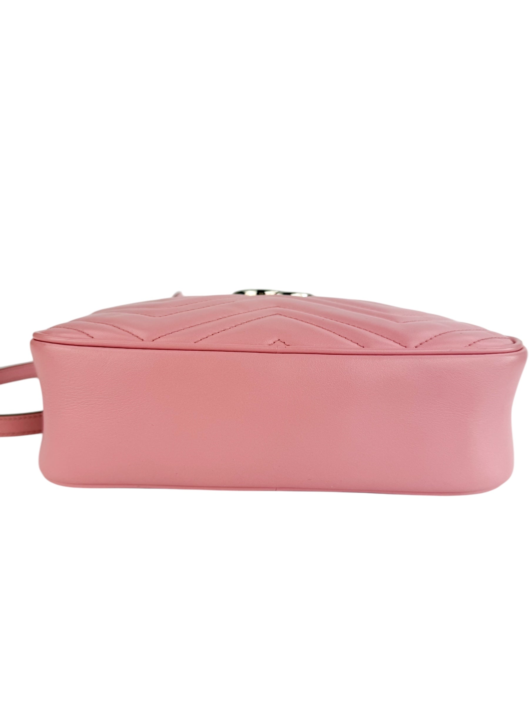 Gucci Small Pink GG Marmont Bag