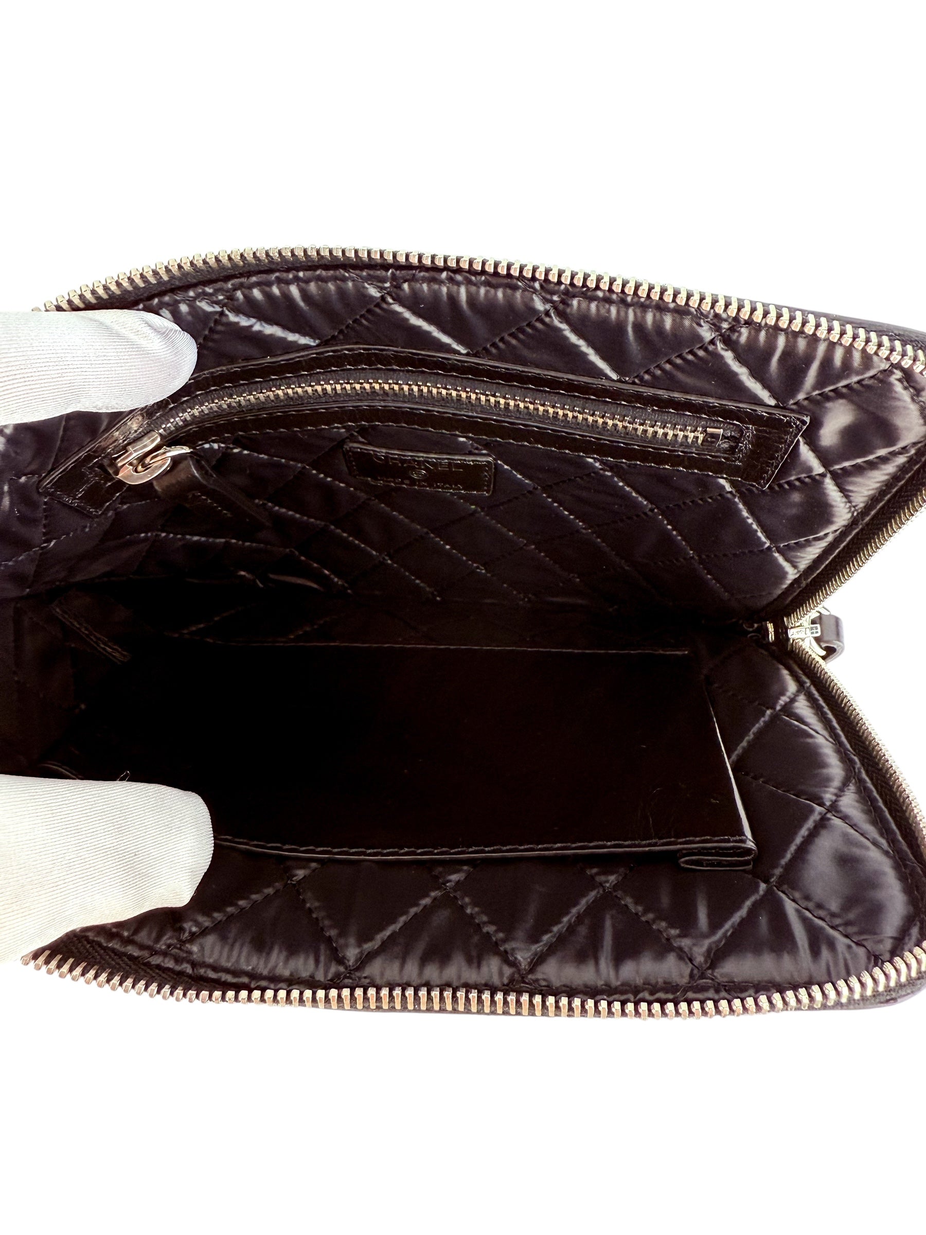 Chanel Black Votez CoCo Clutch