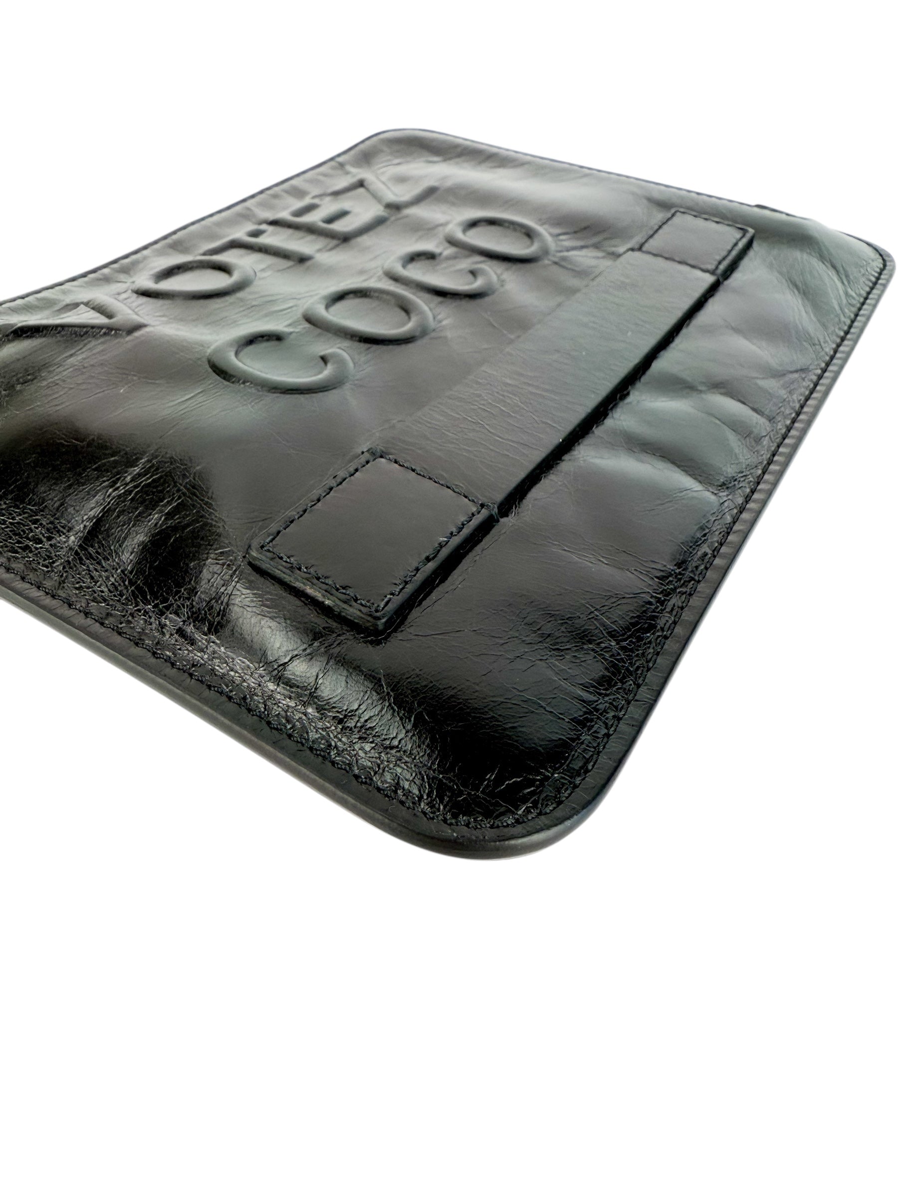 Chanel Black Votez CoCo Clutch