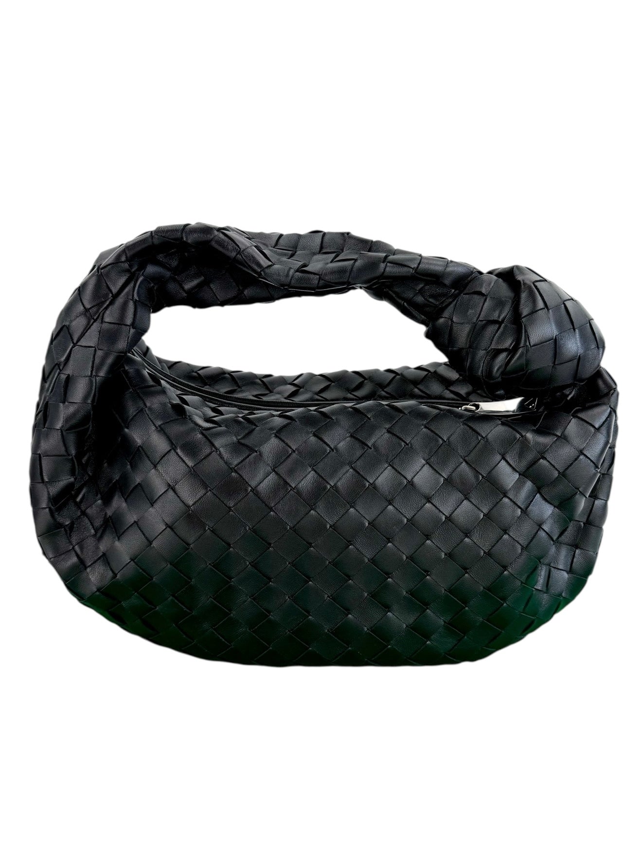 Bottega Veneta Teen Jodie Hobo Black