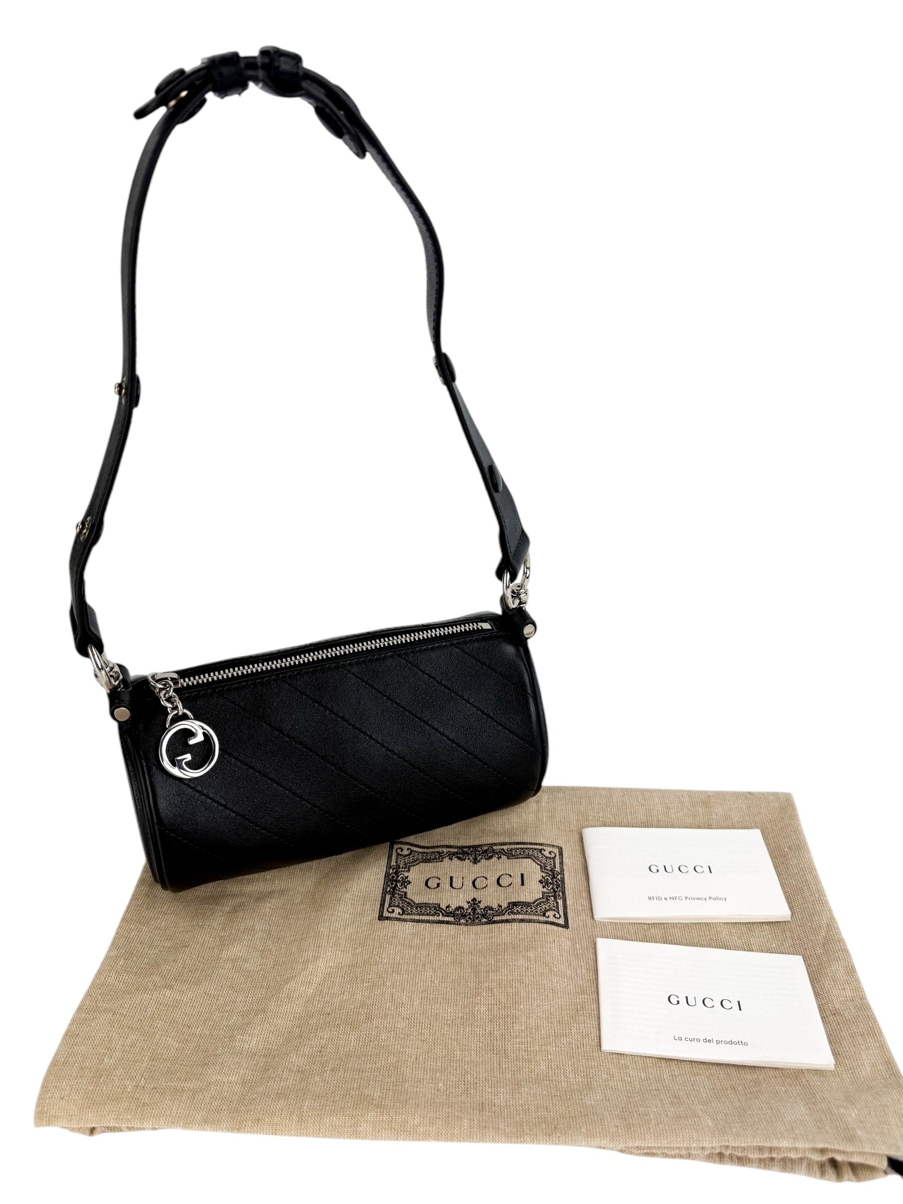 Gucci Black Mini Blondie Shoulder Bag