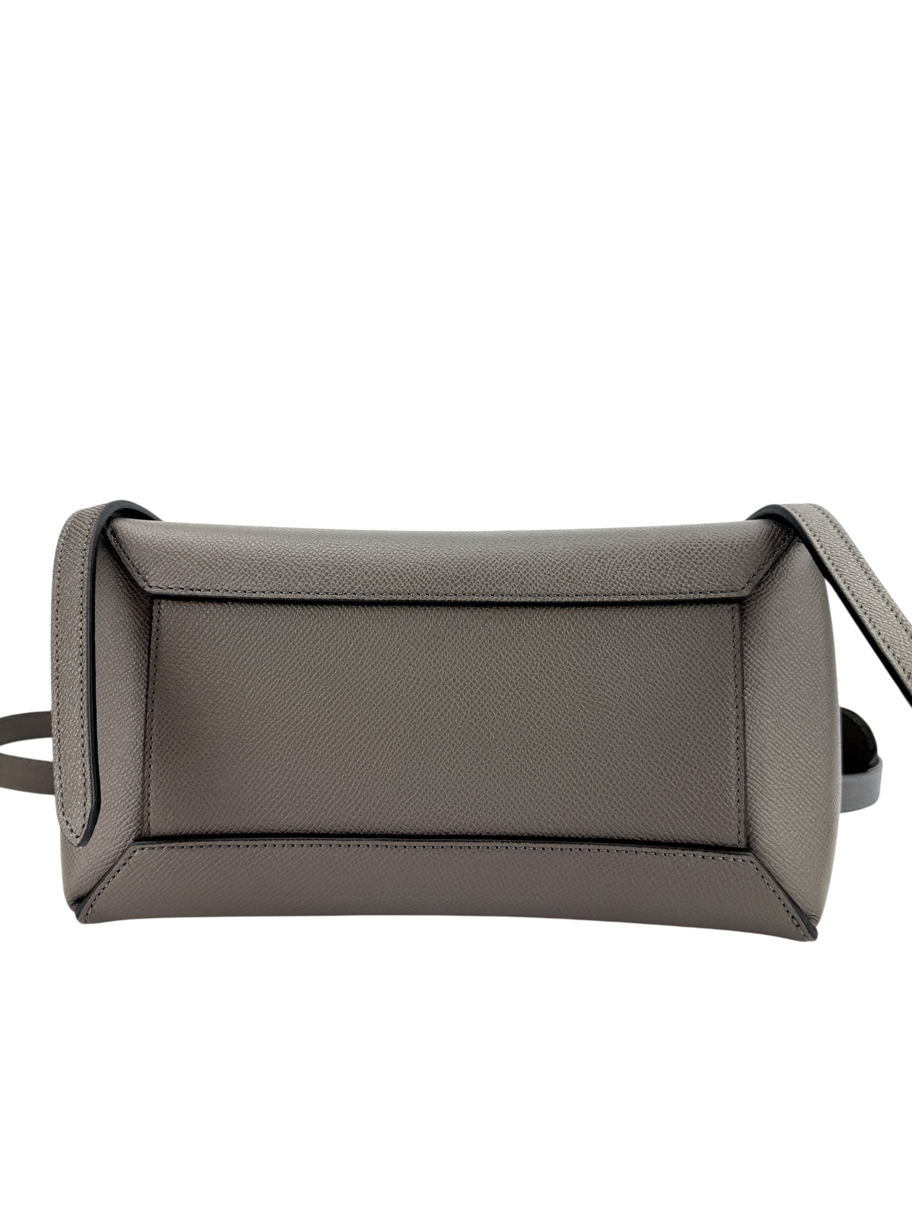Celine Grained Calfskin Mini Belt Bag Grey