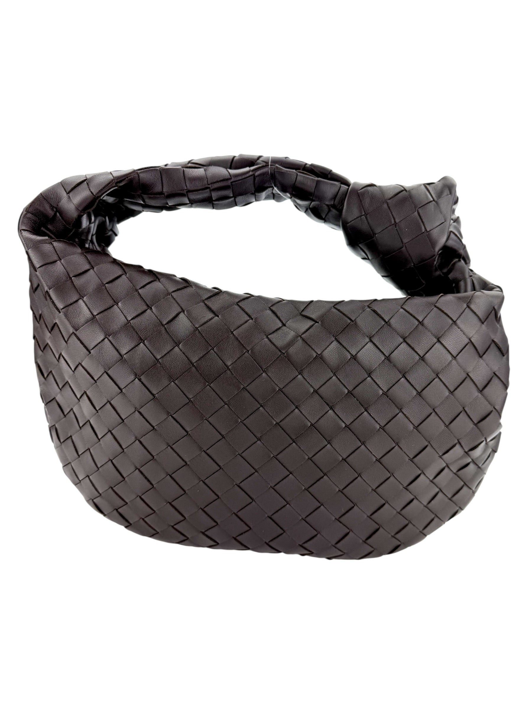 Bottega Veneta Nappa Intrecciato Teen Jodie Hobo Fondant