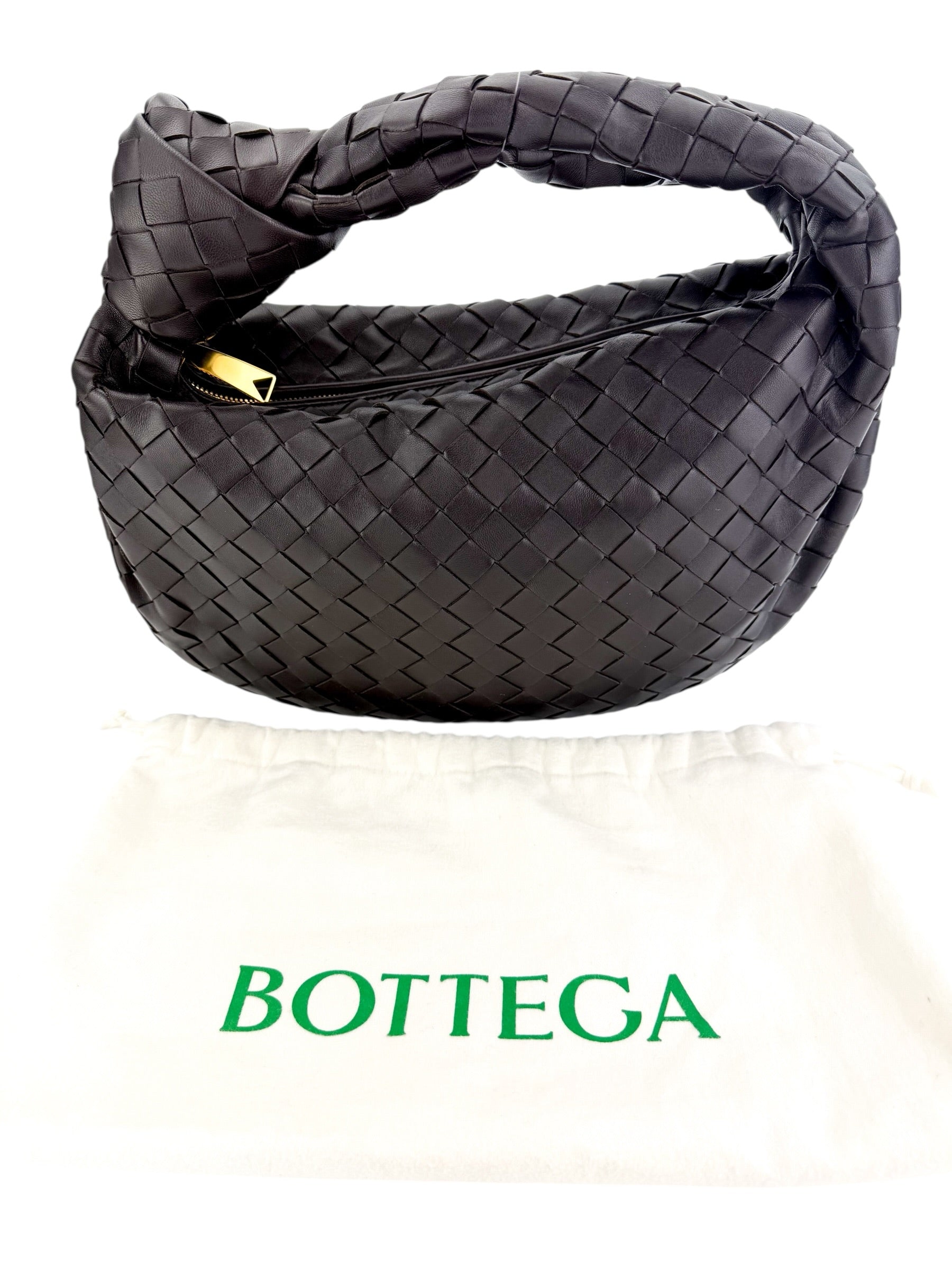 Bottega Veneta Nappa Intrecciato Teen Jodie Hobo Fondant