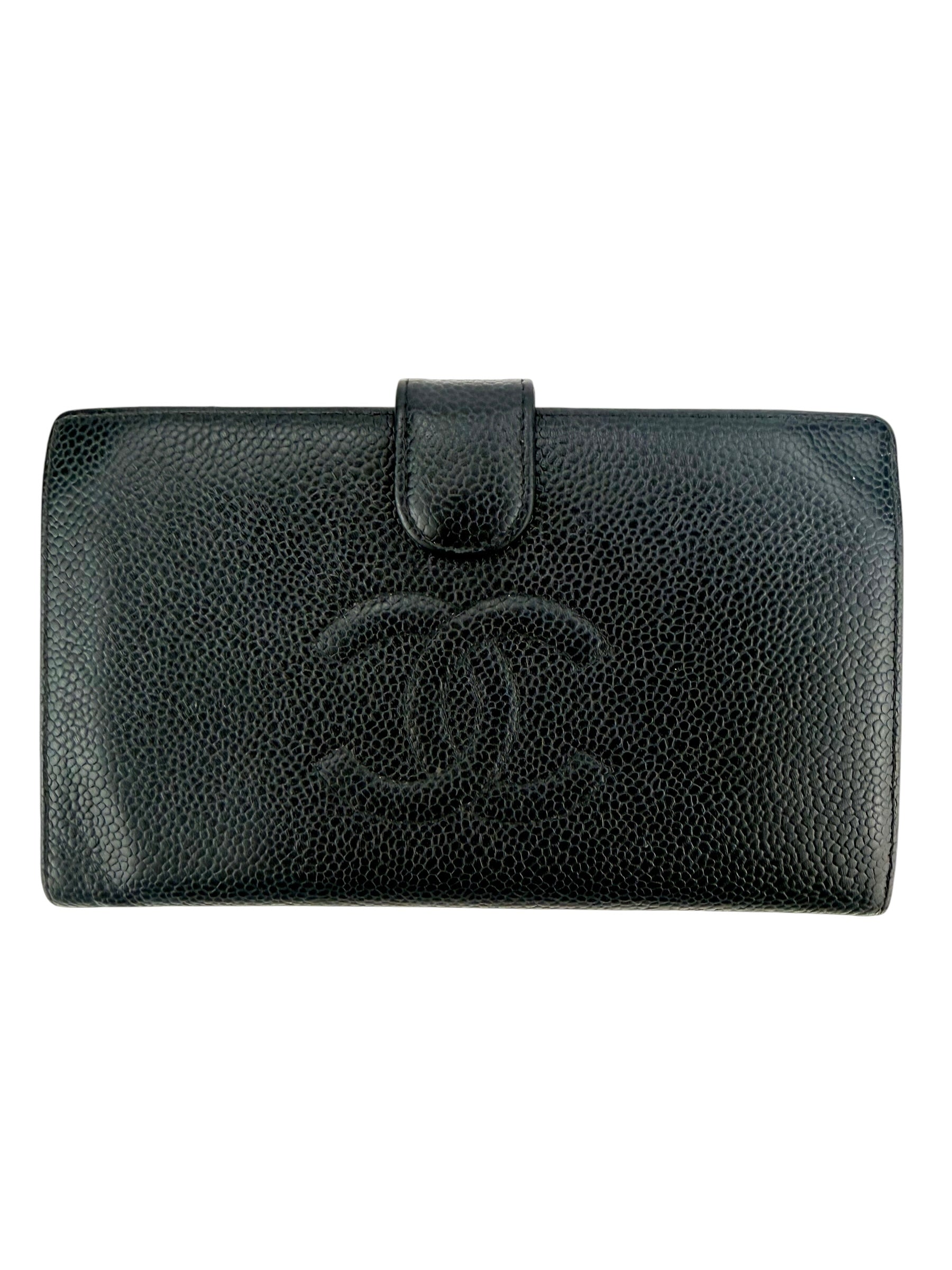 Chanel Vintage Timeless CC French Wallet