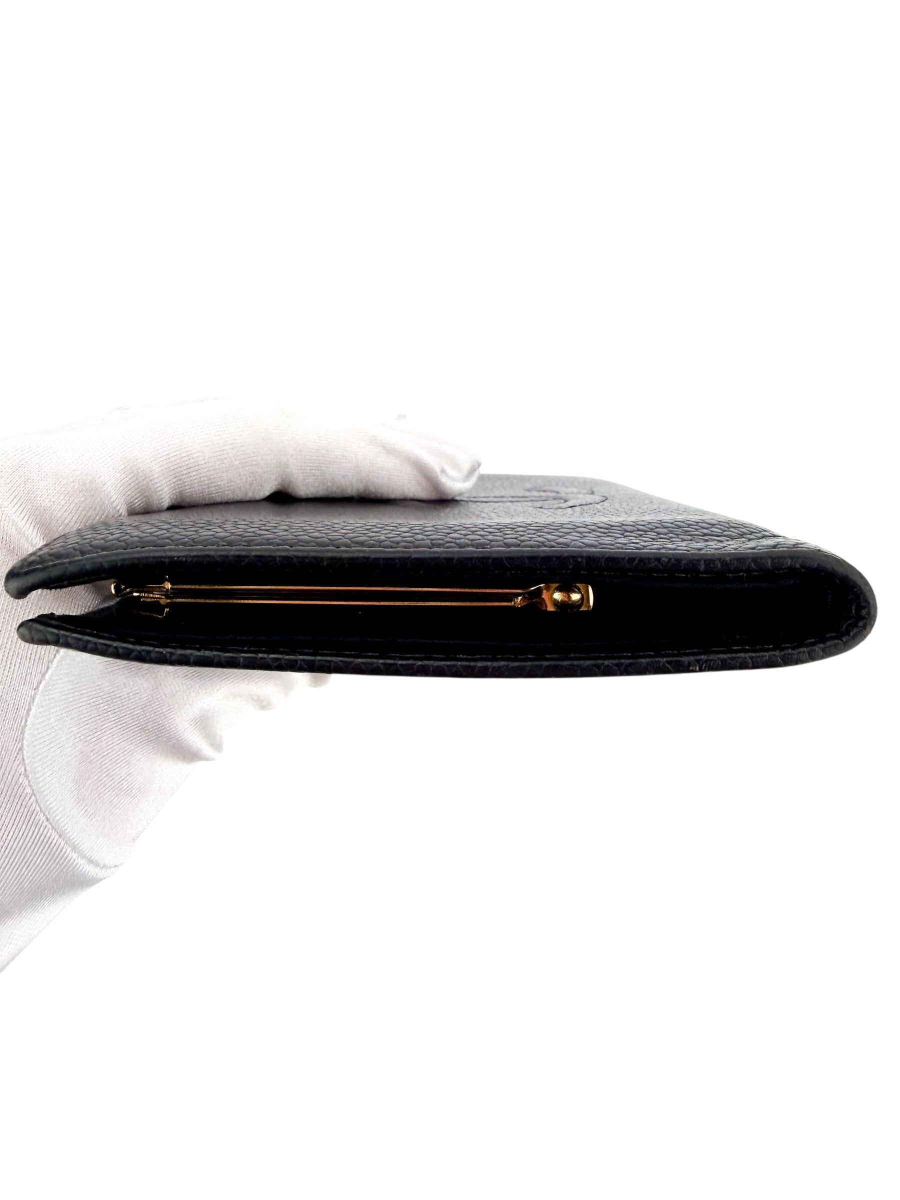 Chanel Vintage Timeless CC French Wallet