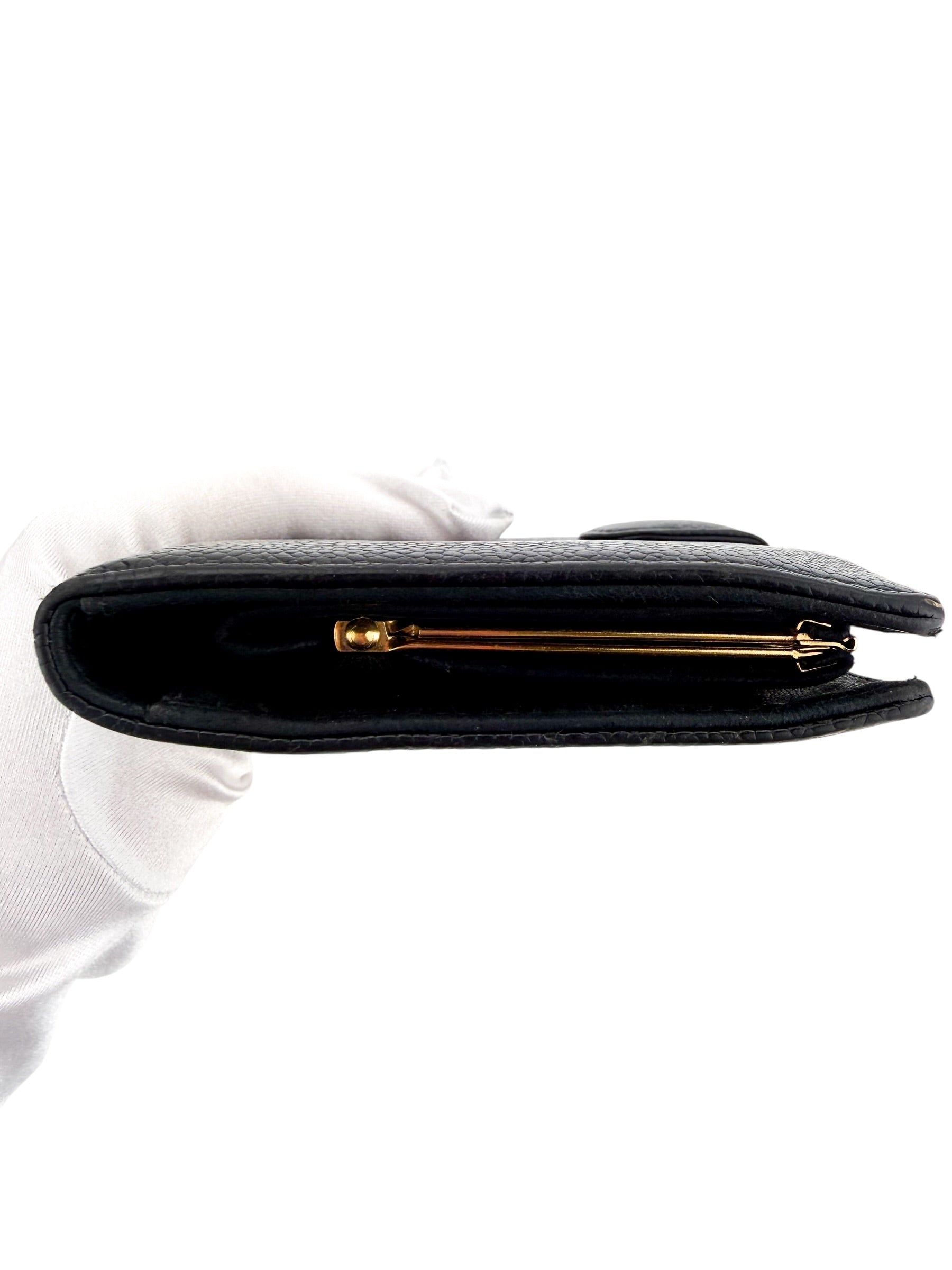 Chanel Vintage Timeless CC French Wallet
