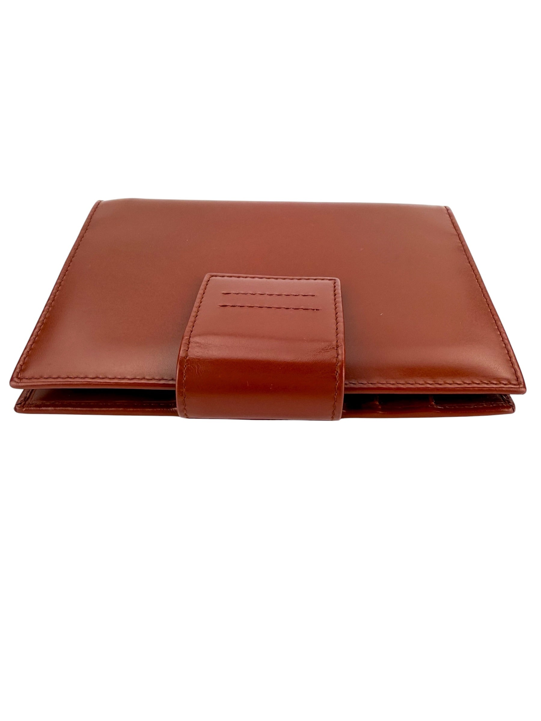 Prada Smooth Leather Agenda Brown (Full Set)