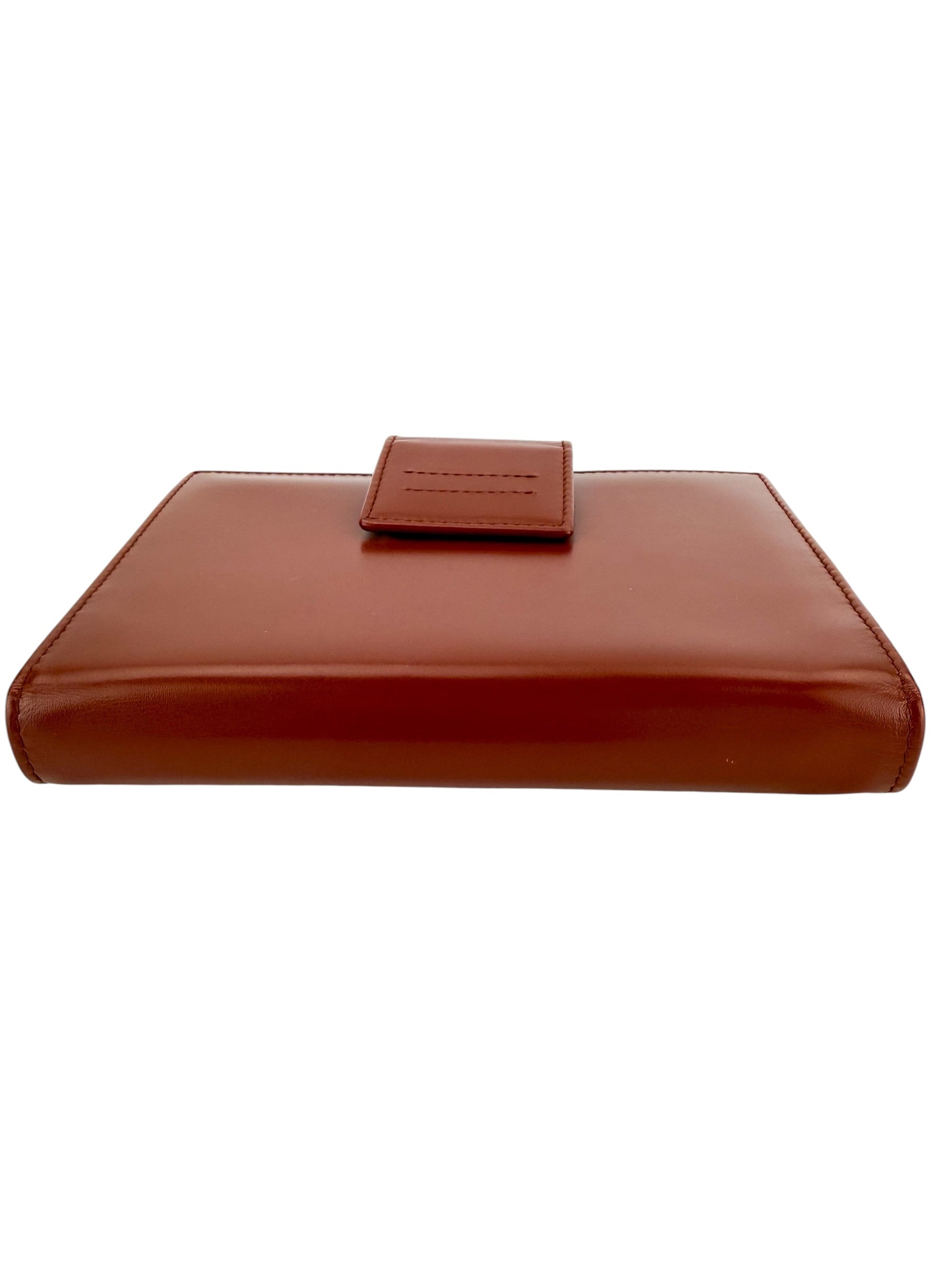 Prada Smooth Leather Agenda Brown (Full Set)