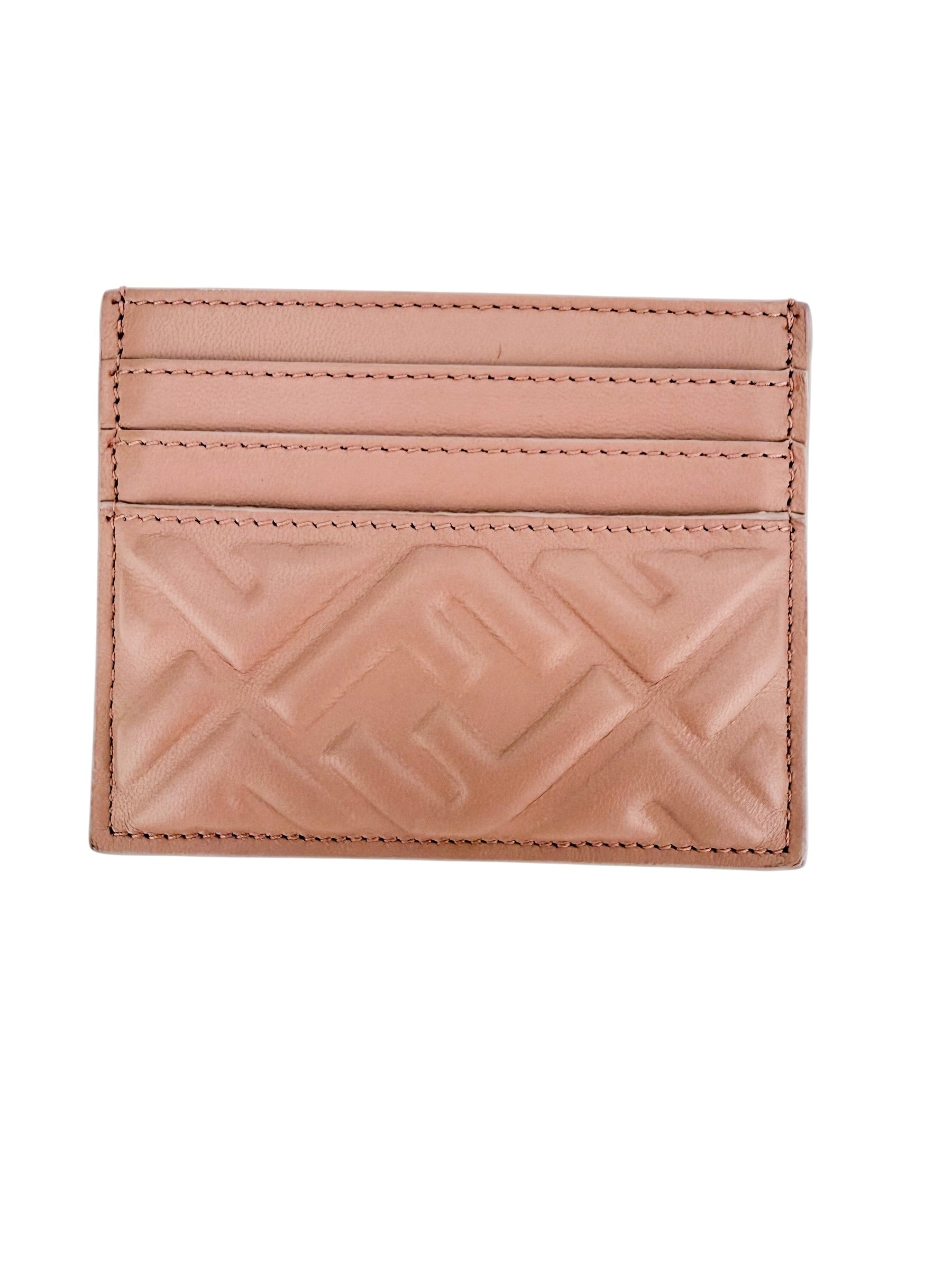 Fendi Baguette Card Case Beige (Full Set)