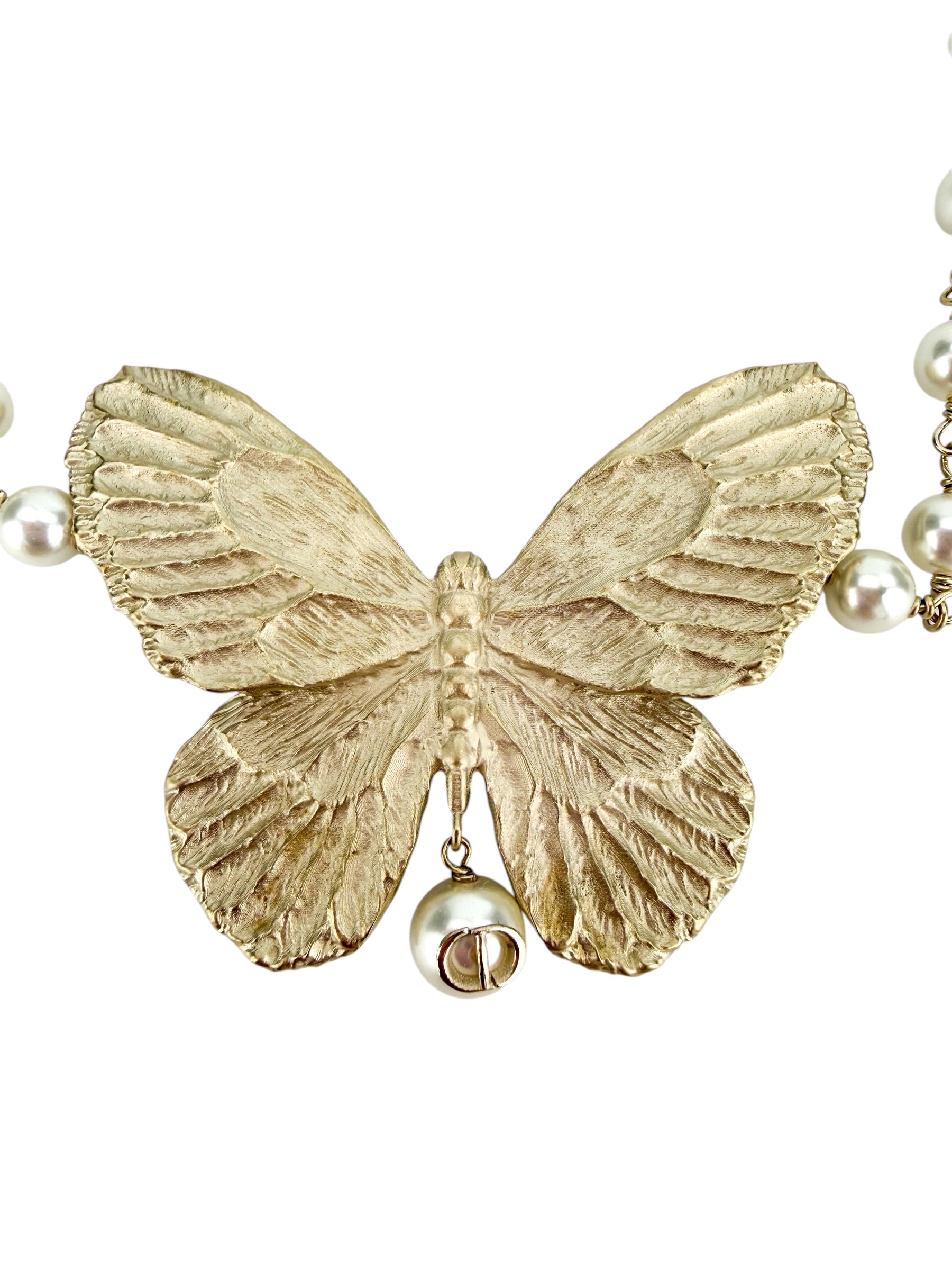 Christian Dior Metamorphose Butterfly Necklace