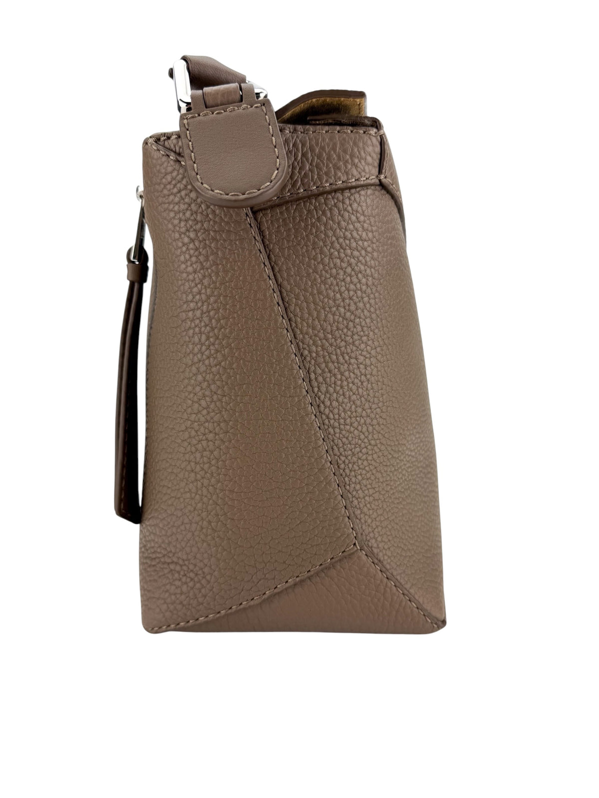 Loewe Calfskin Large Puzzle Bag Brown