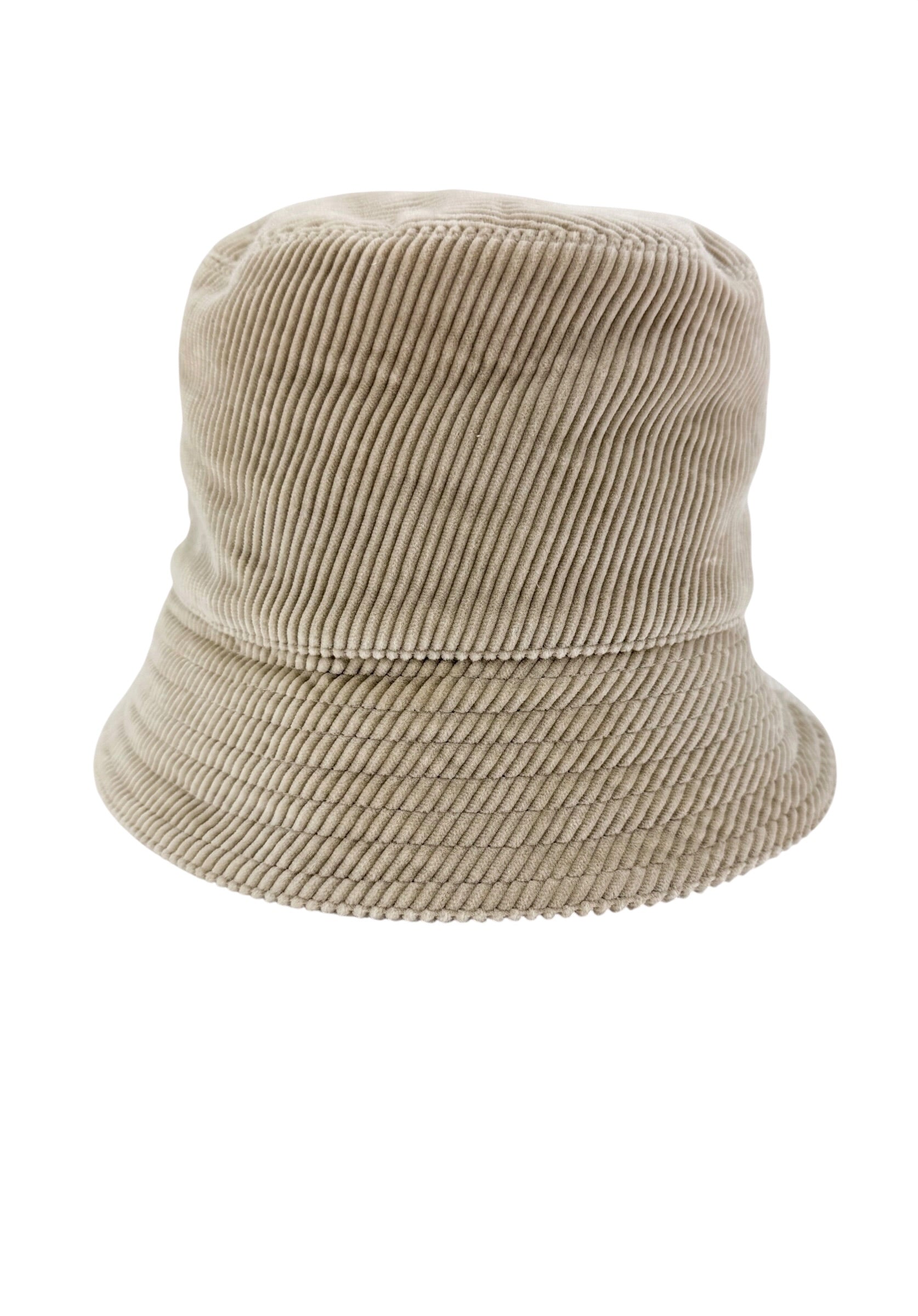 Loewe Anagram Corduroy Bucket Hat Beige (NWT)
