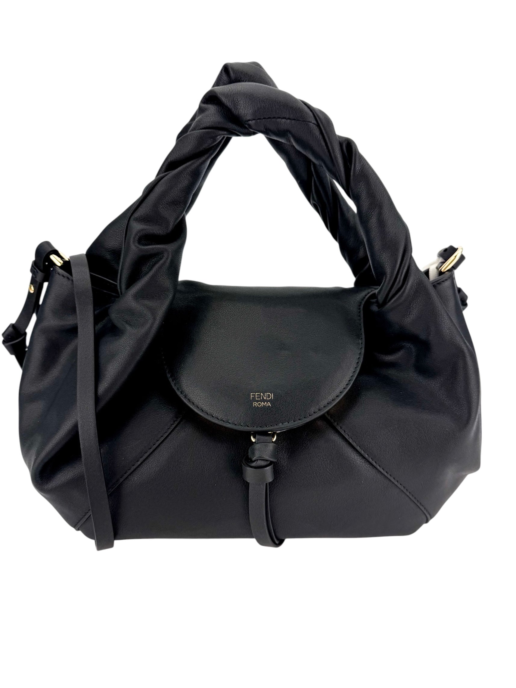 Fendi Calfskin Small Spy Black Fall/Winter 2026