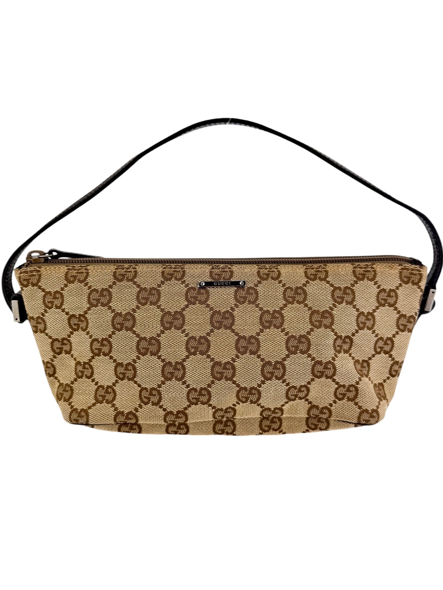 Gucci GG Canvas Boat Pochette