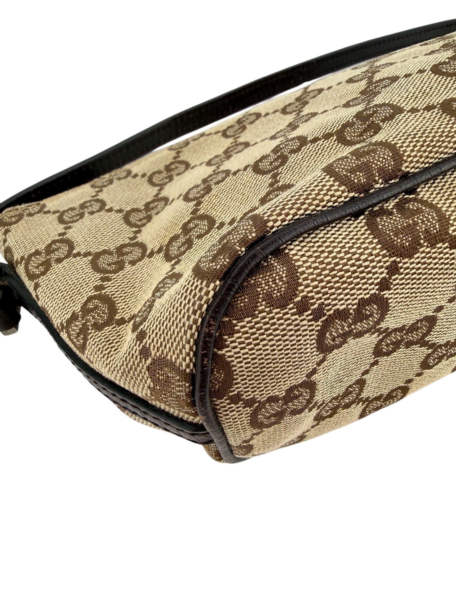 Gucci GG Canvas Boat Pochette