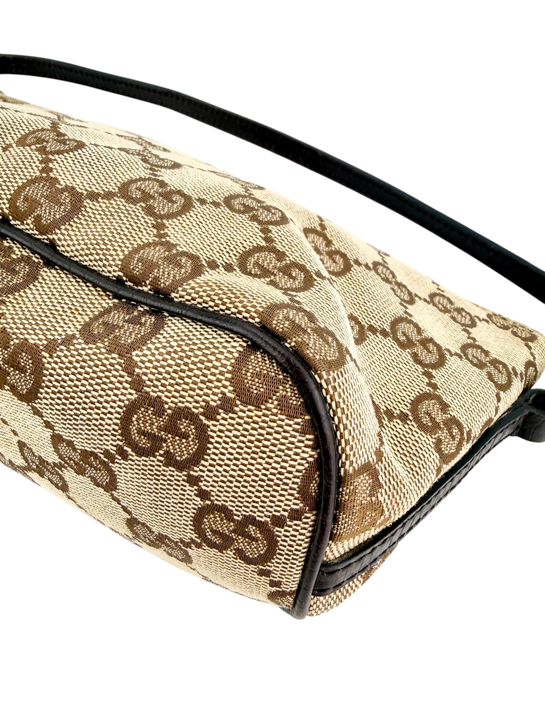 Gucci GG Canvas Boat Pochette