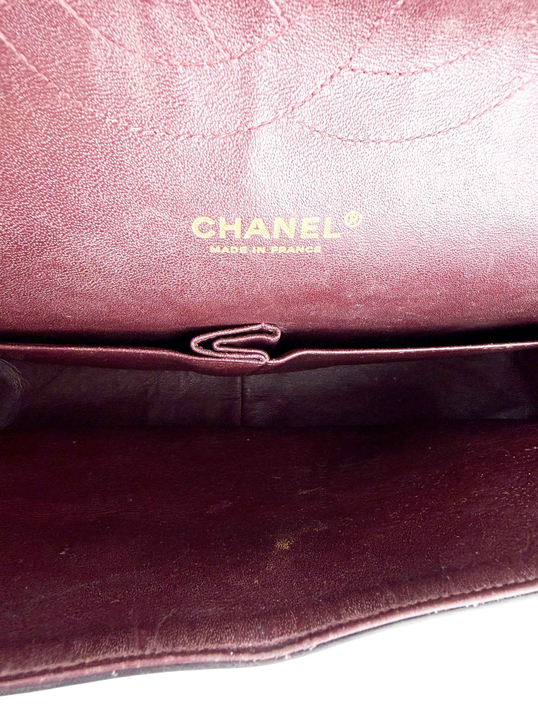 Chanel Lambskin Quilted Maxi Double Flap Black