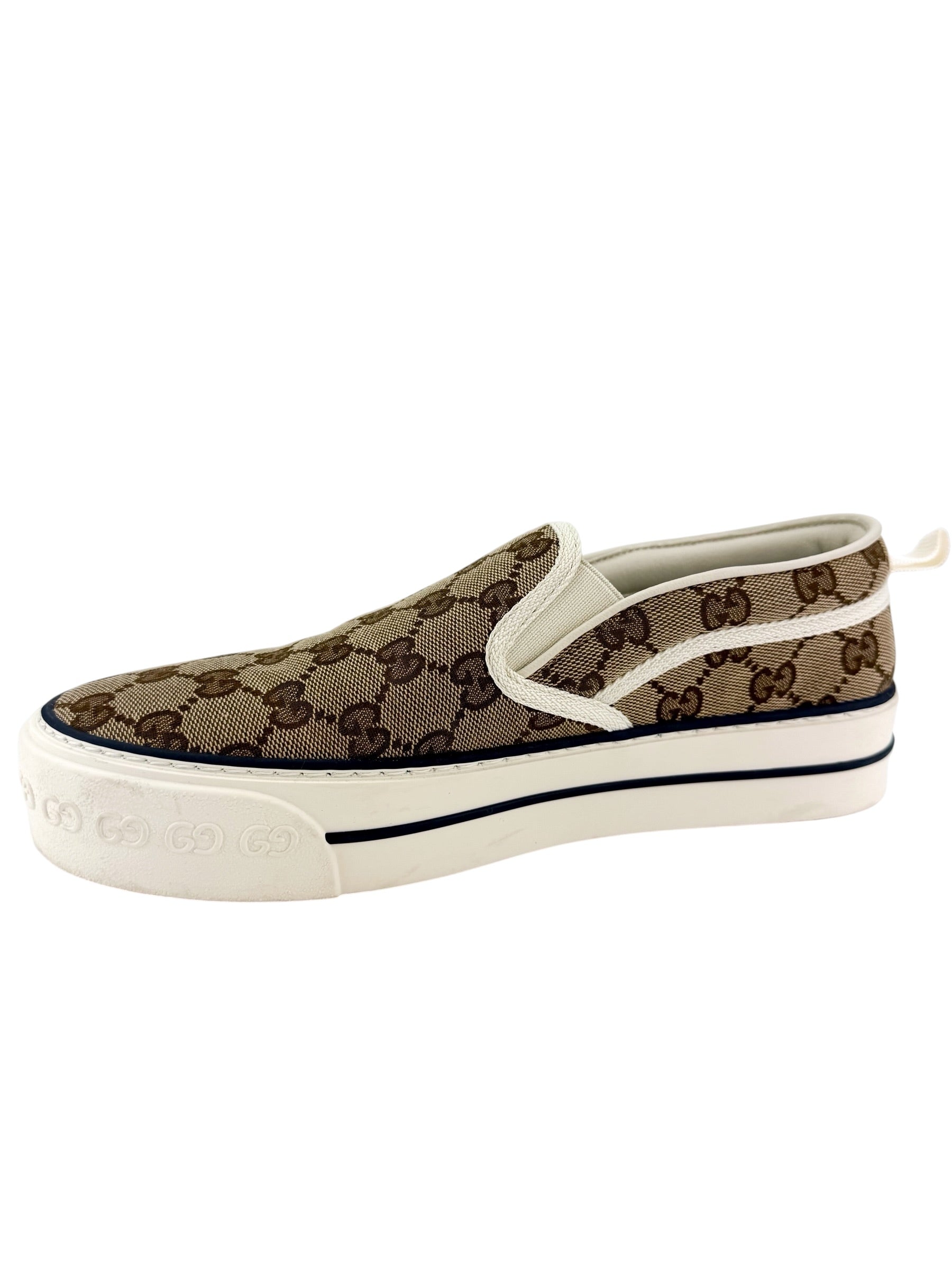 Gucci GG Canvas 1977 Tennis Sneaker Size 39.5 (Full Set)