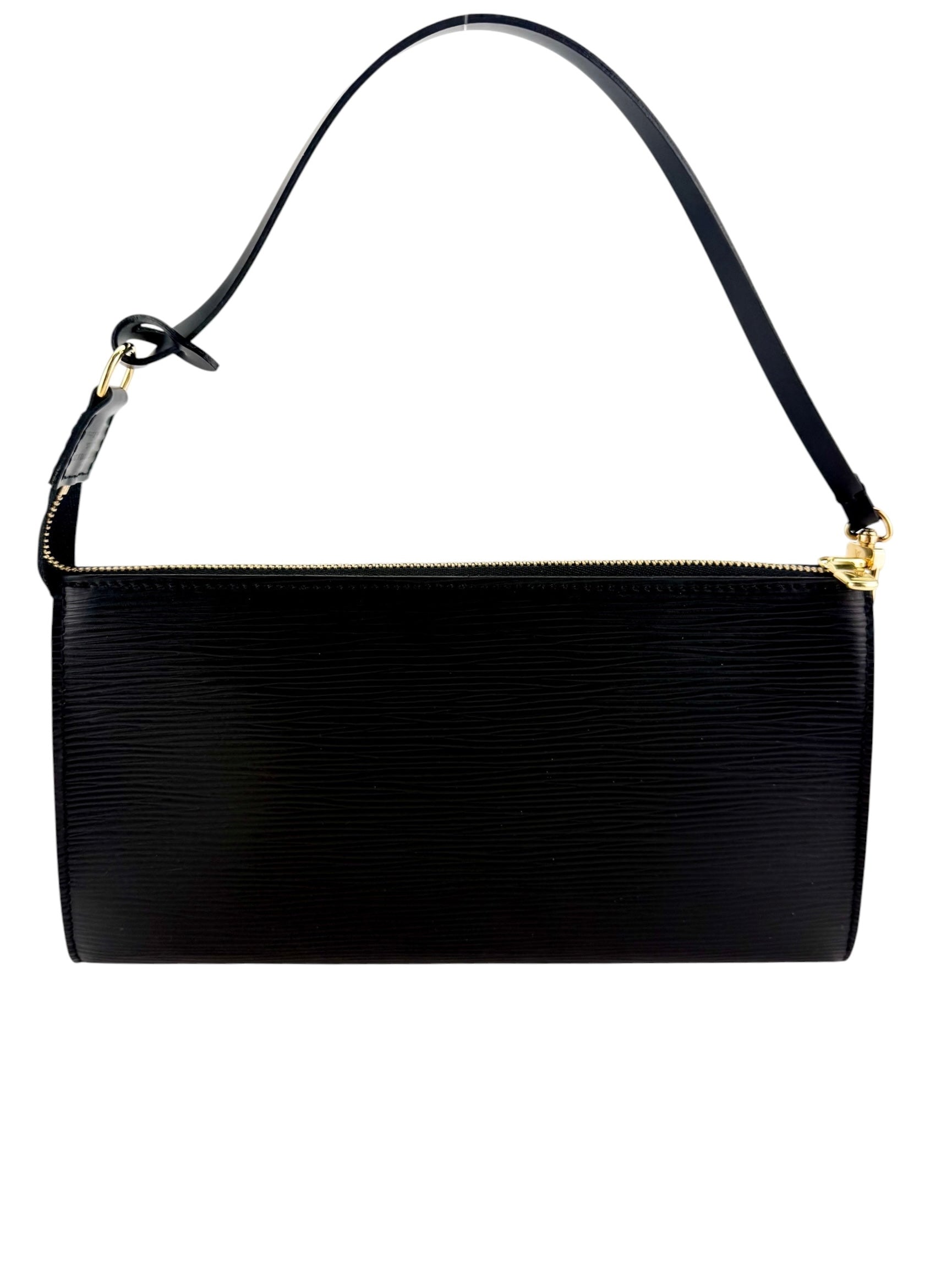 Louis Vuitton Epi Pochette Accessories Black