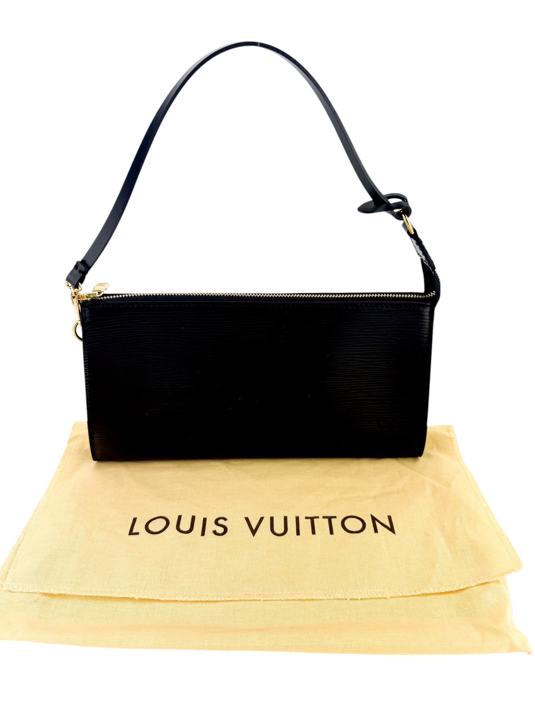 Louis Vuitton Epi Pochette Accessories Black
