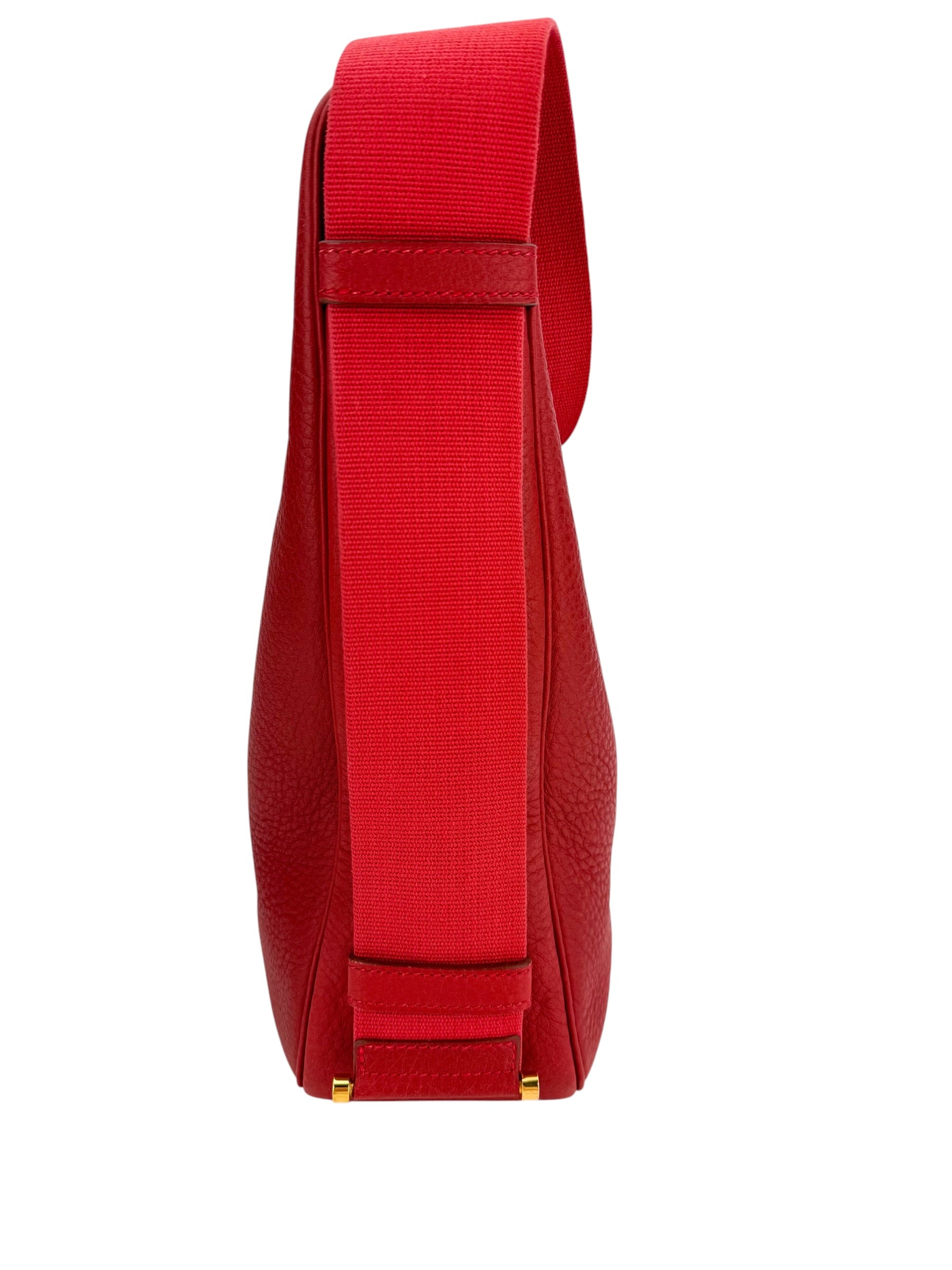 Hermes Tsako Clemence Rouge Vif Stamp Square A (1997)
