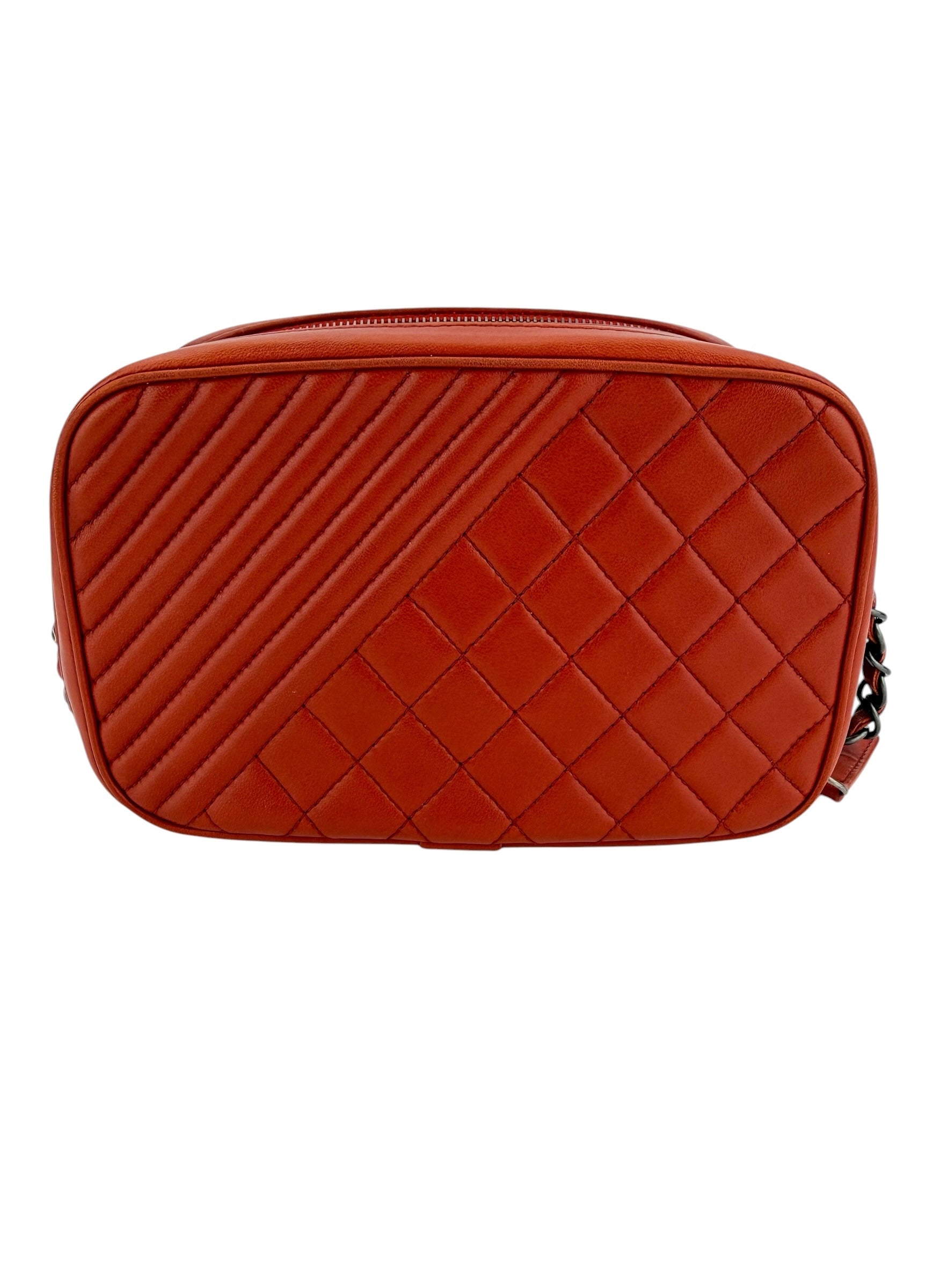 Chanel Lambskin Small Coco Boy Camera Bag
