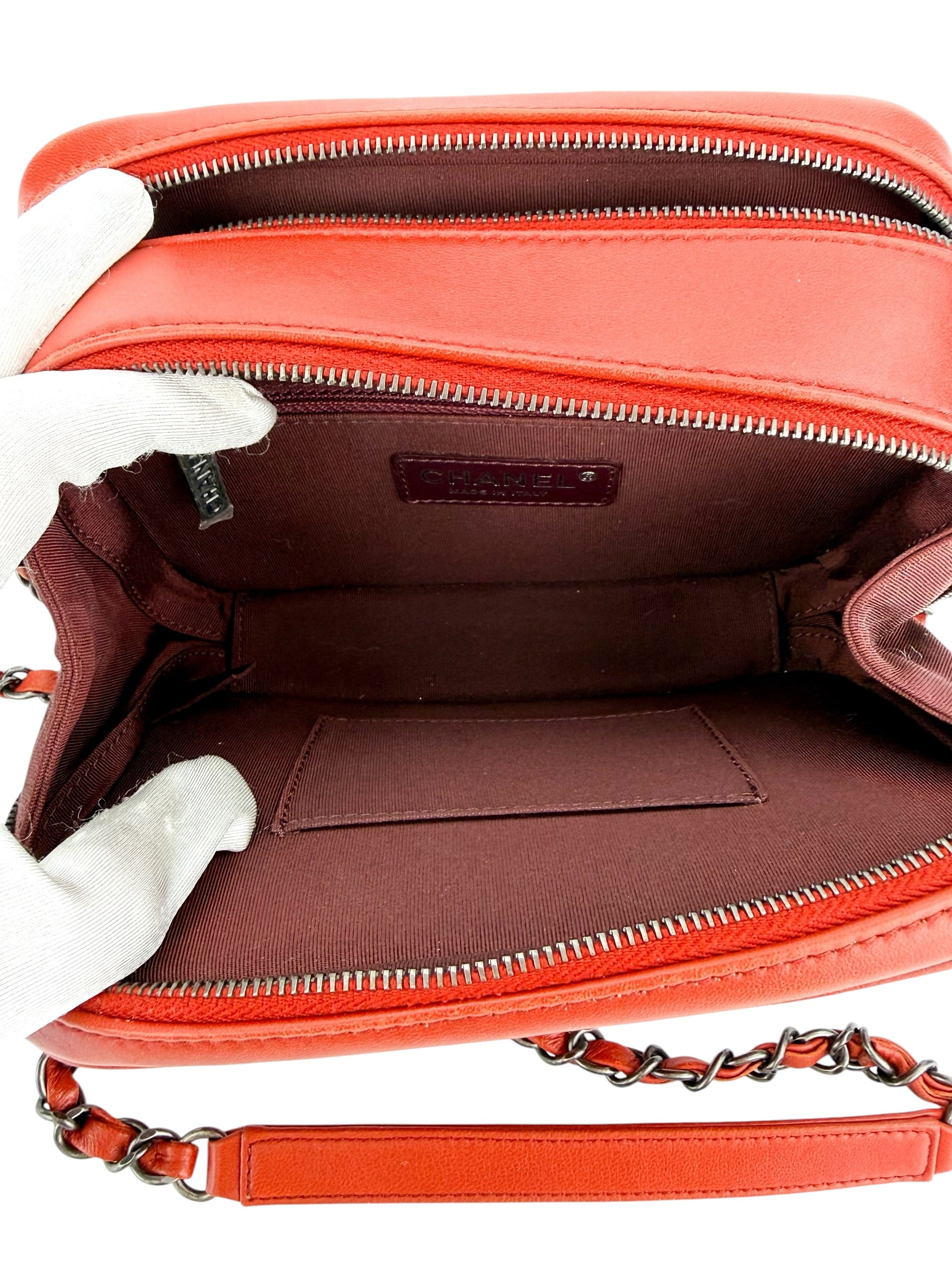 Chanel Lambskin Small Coco Boy Camera Bag