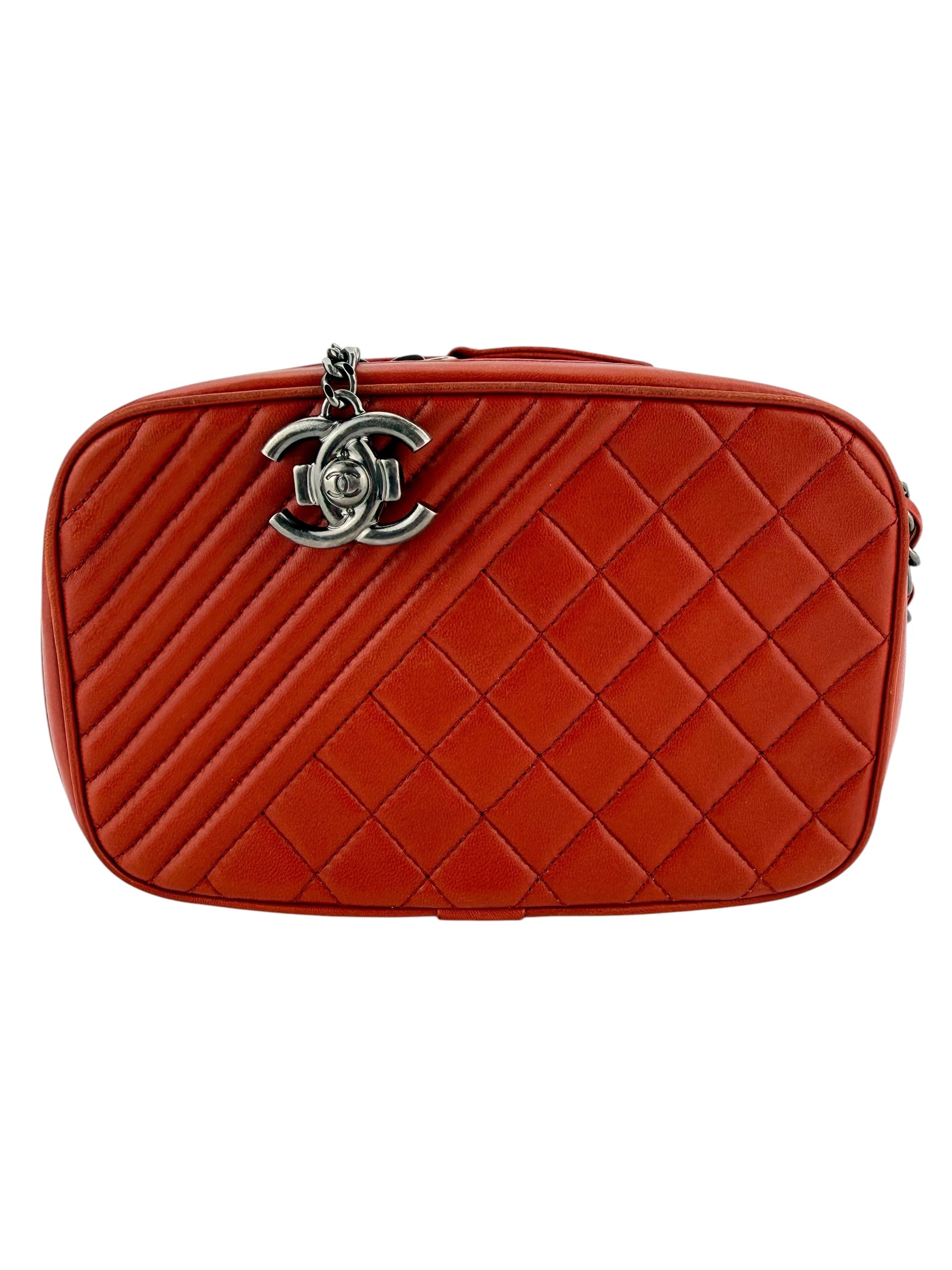 Chanel Lambskin Small Coco Boy Camera Bag