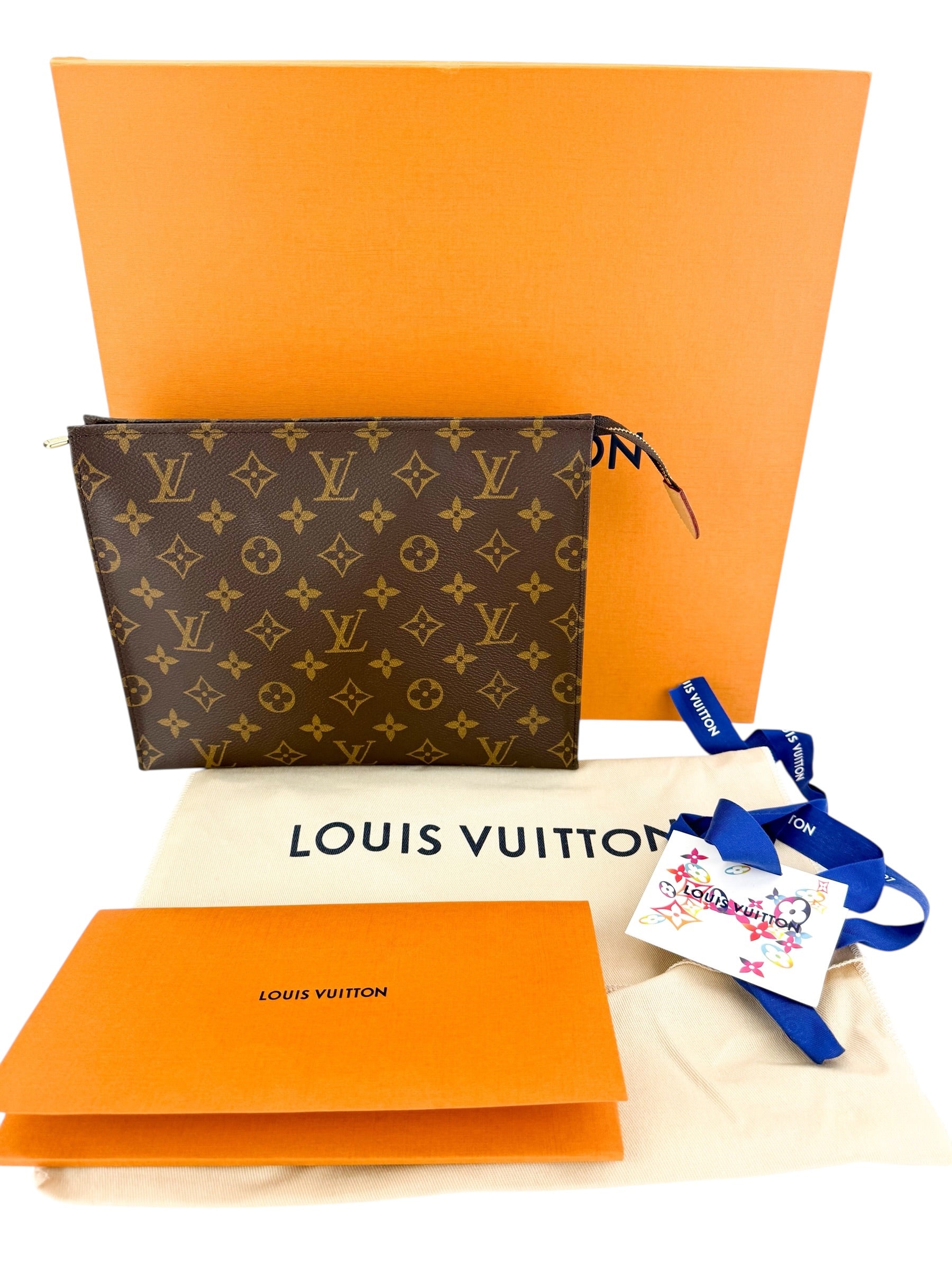 Louis Vuitton Monogram Toiletry Pouch 26 (Full Set)