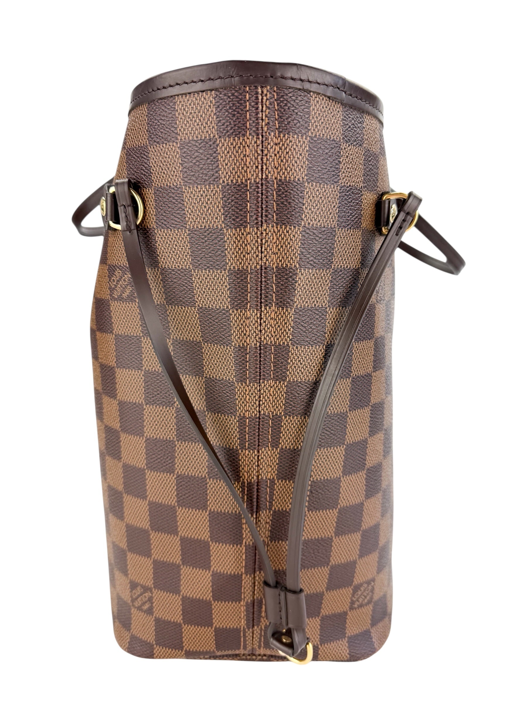 Louis Vuitton Damier Ebene Neverfull MM w/ Pouchette