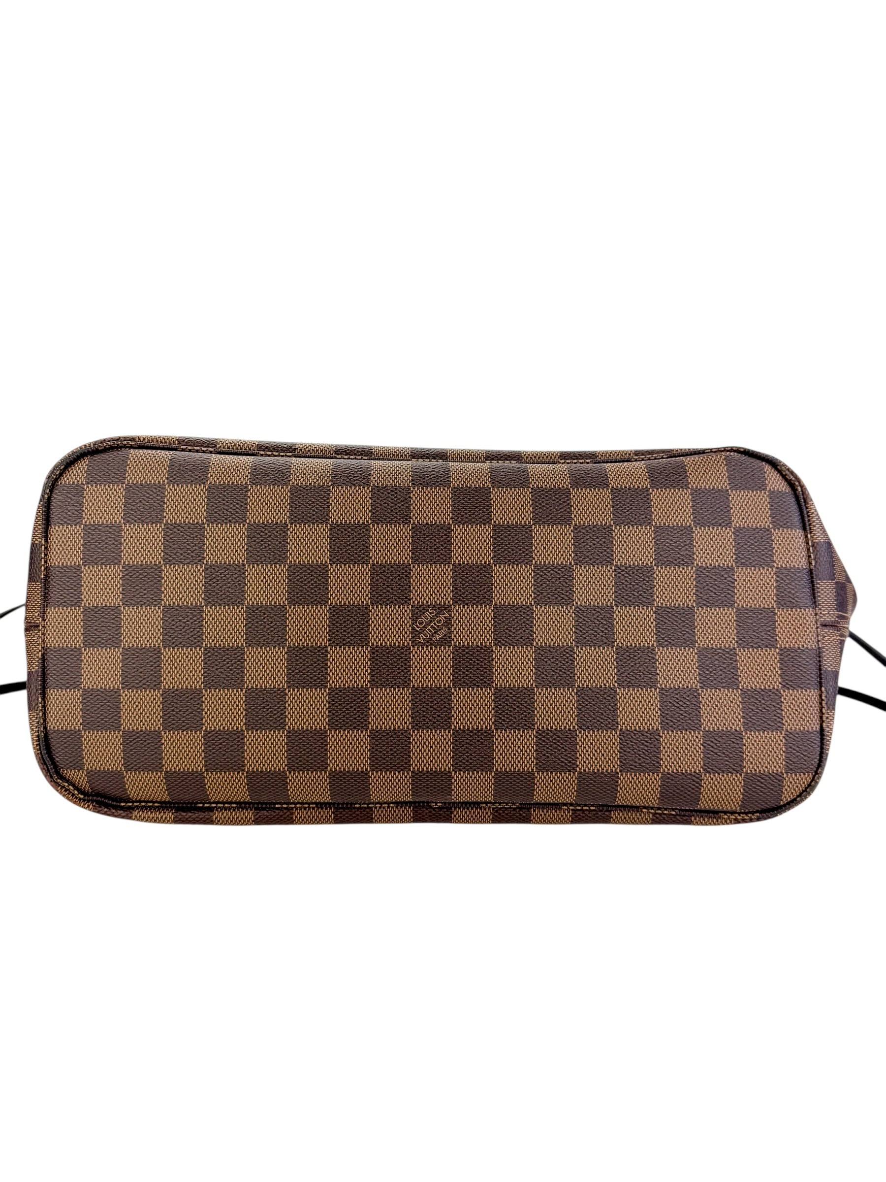 Louis Vuitton Damier Ebene Neverfull MM w/ Pouchette