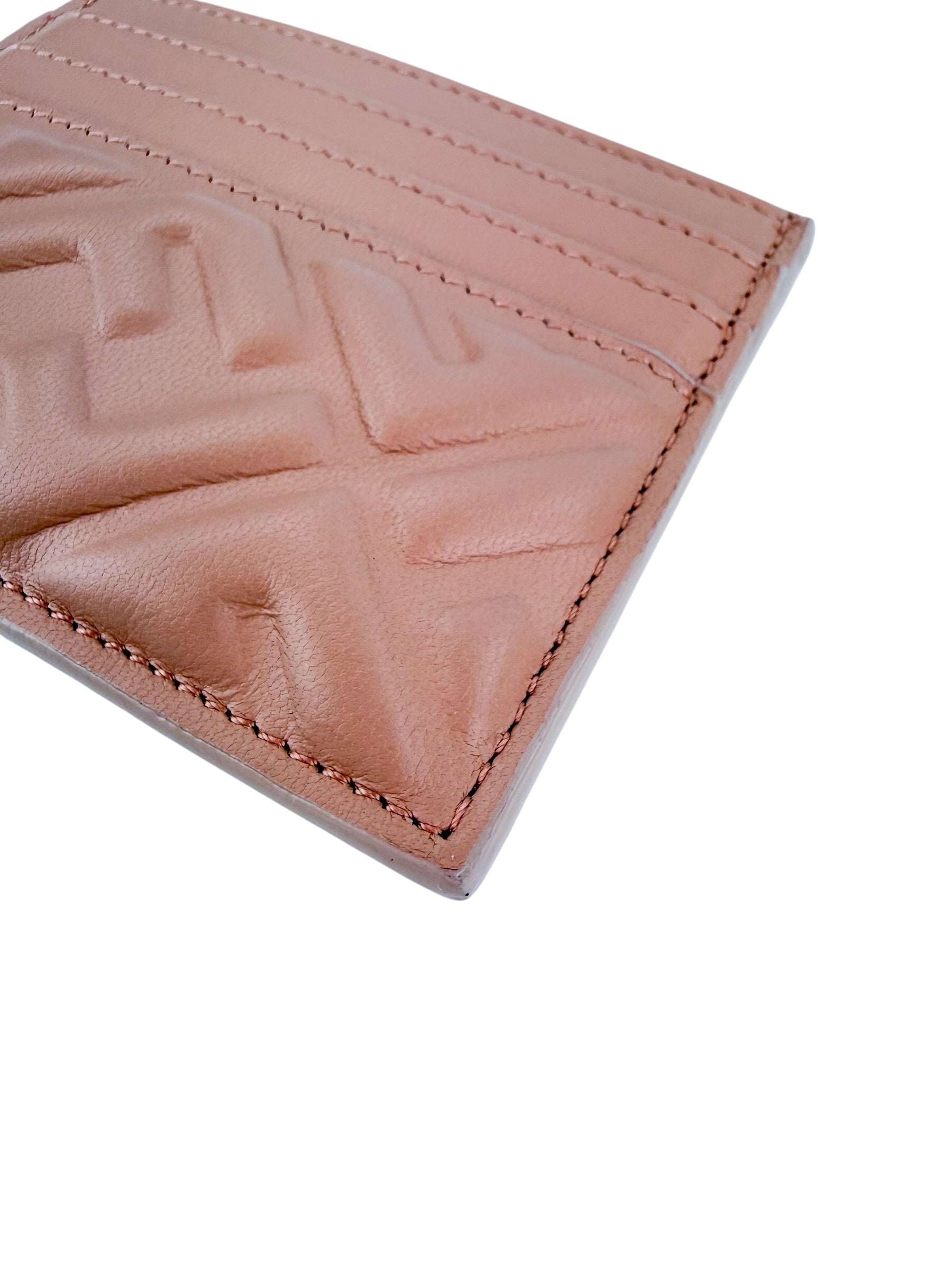 Fendi Baguette Card Case Beige (Full Set)