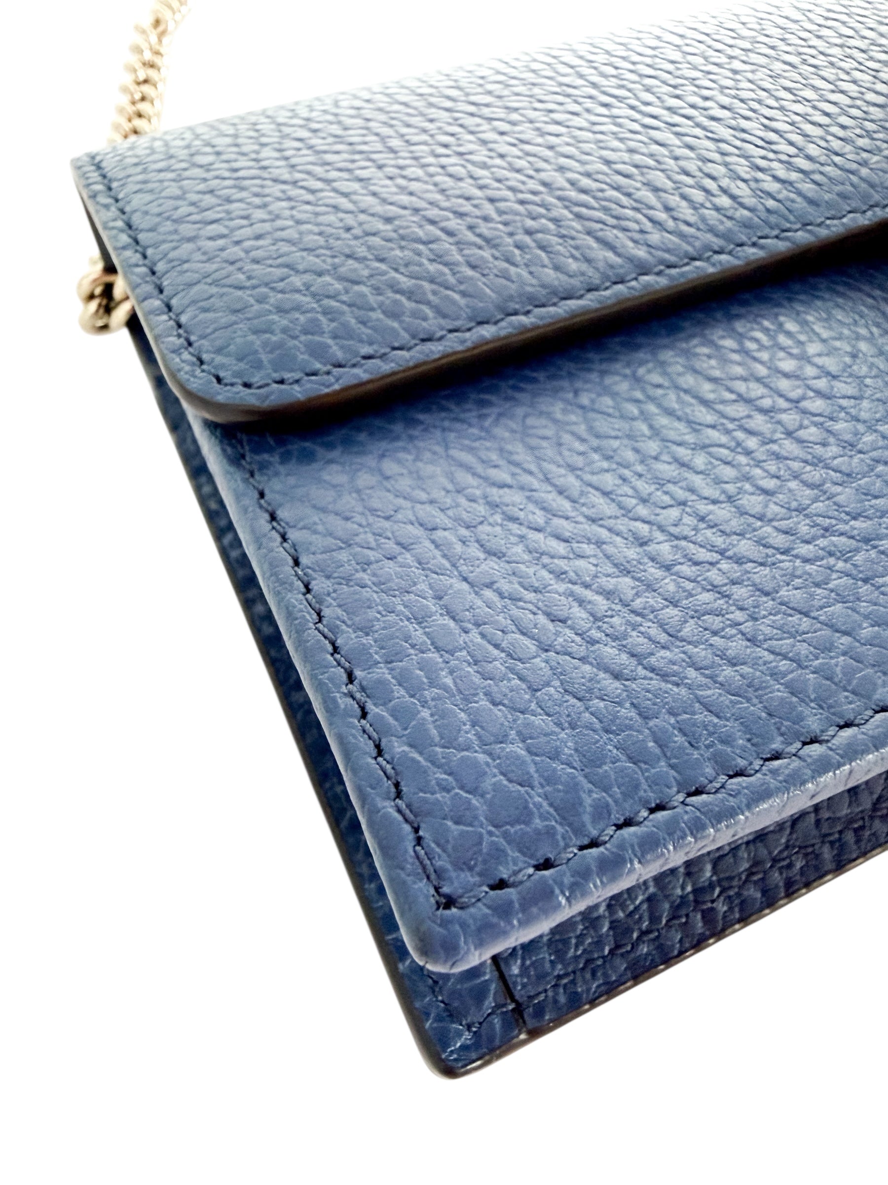 Gucci Interlocking GG Wallet on Chain (Full Set)