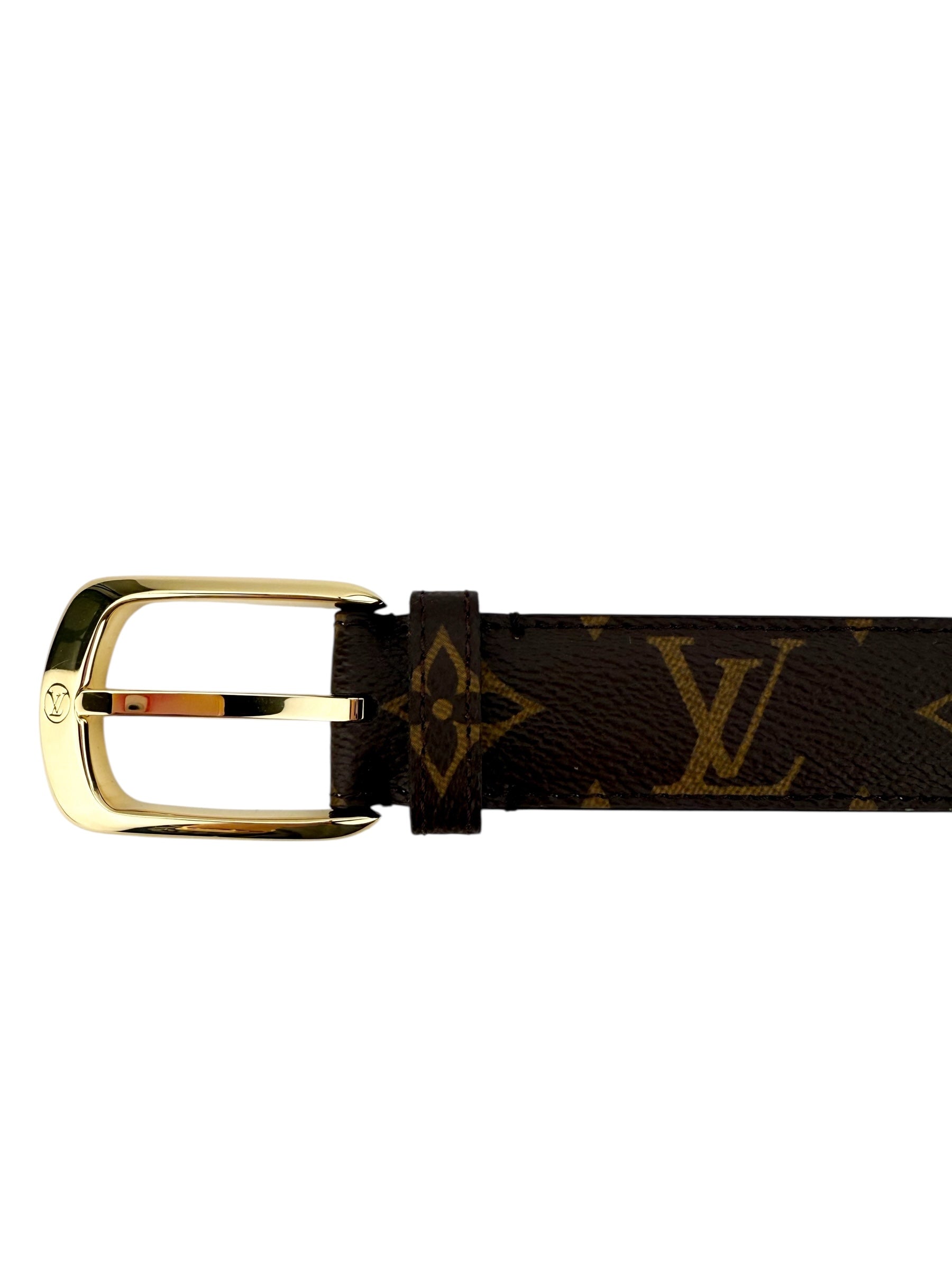 Louis Vuitton Monogram Eclipse Belt Size Small (80/32)