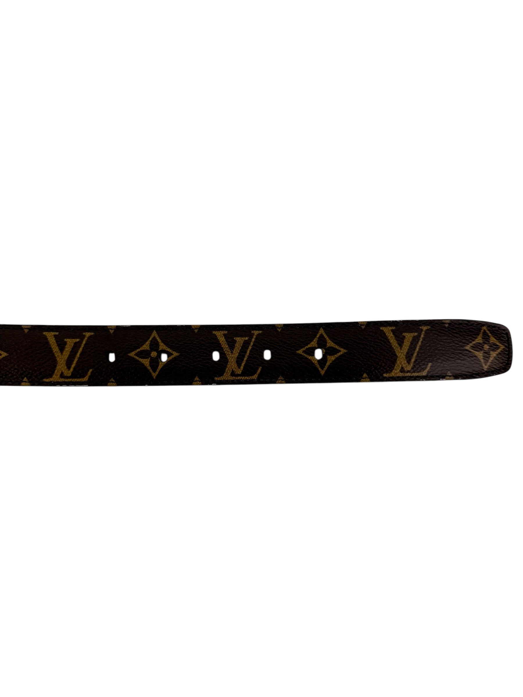 Louis Vuitton Monogram Eclipse Belt Size Small (80/32)