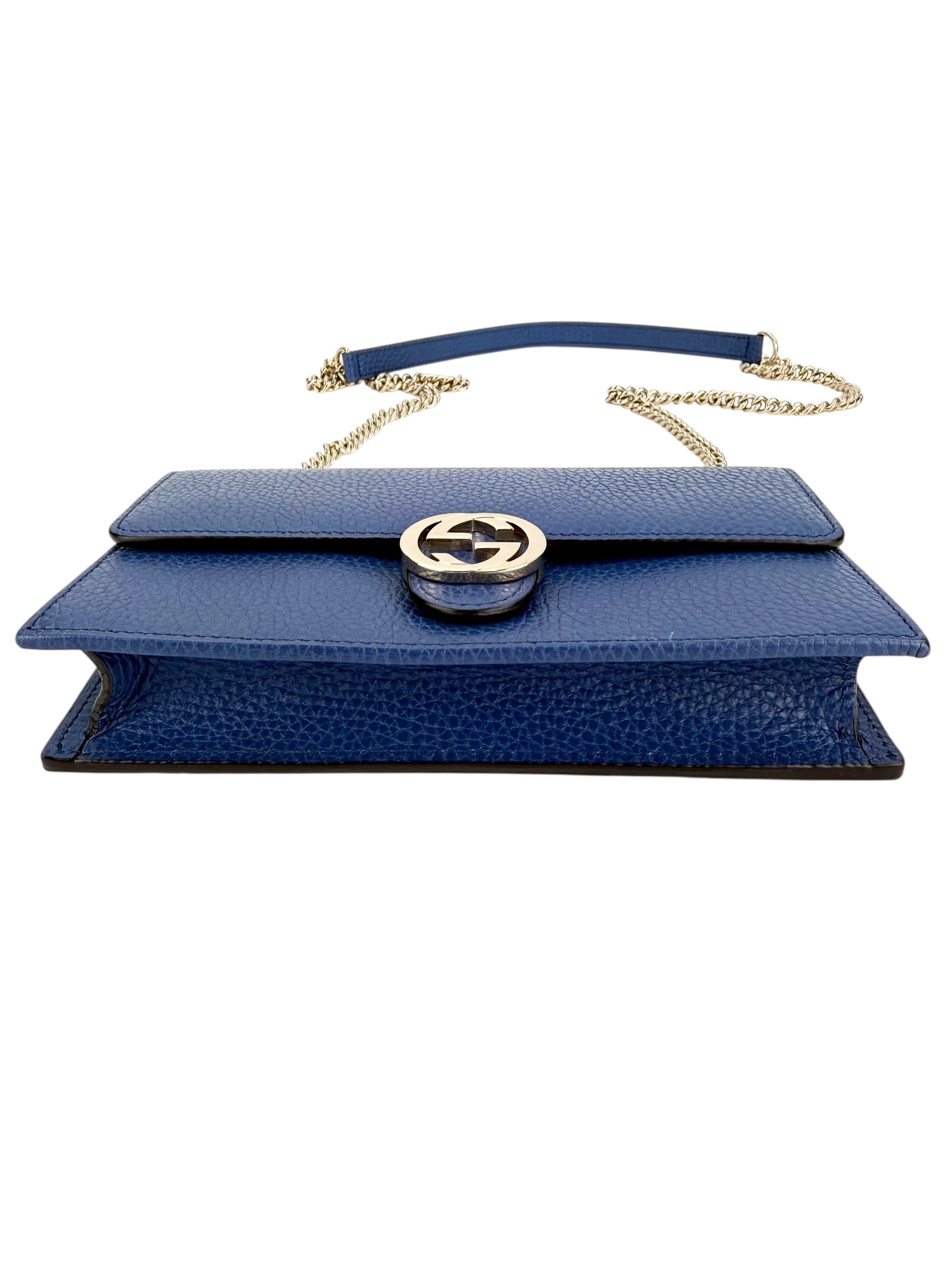 Gucci Interlocking GG Wallet on Chain (Full Set)