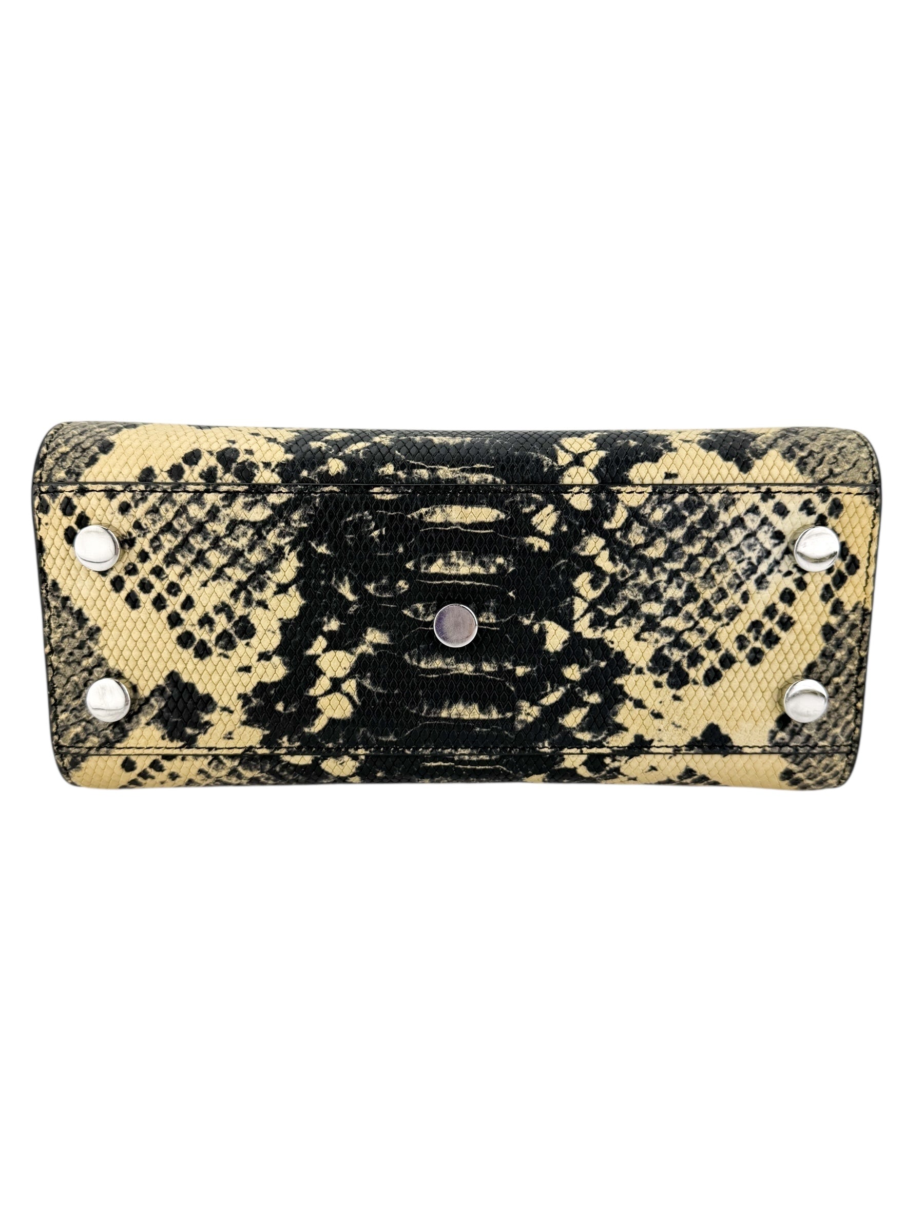 Saint Laurent Nano Sac De Jour Embossed Snake Print