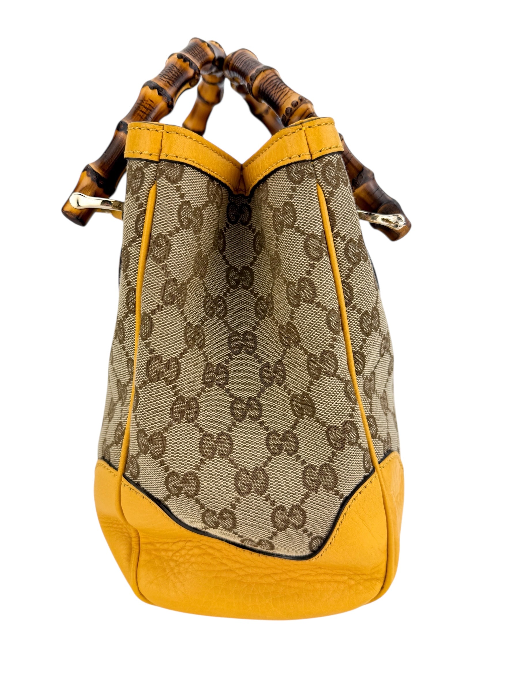 Gucci Diana Bamboo Top Handle Tote