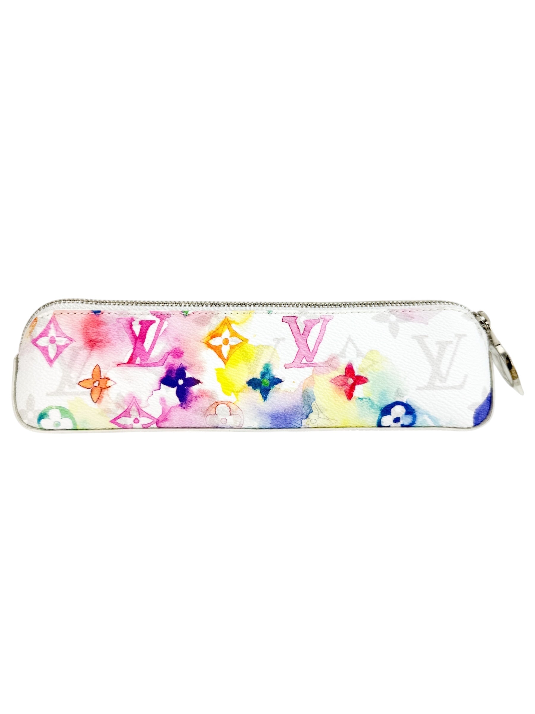 Louis Vuitton Virgil Abloh Monogram Watercolor Elizabeth Pencil Pouch (Full Set)