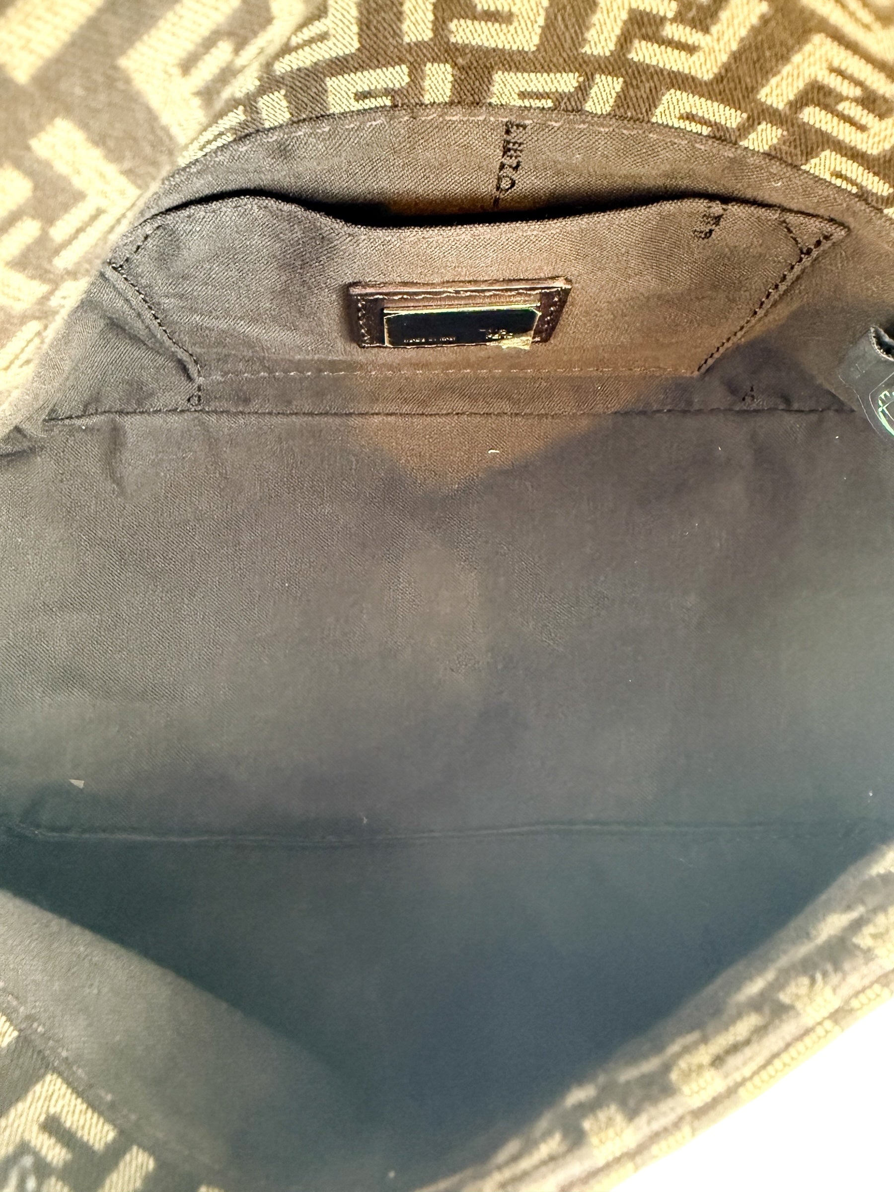 Fendi Zucchino Mini Mama Baguette