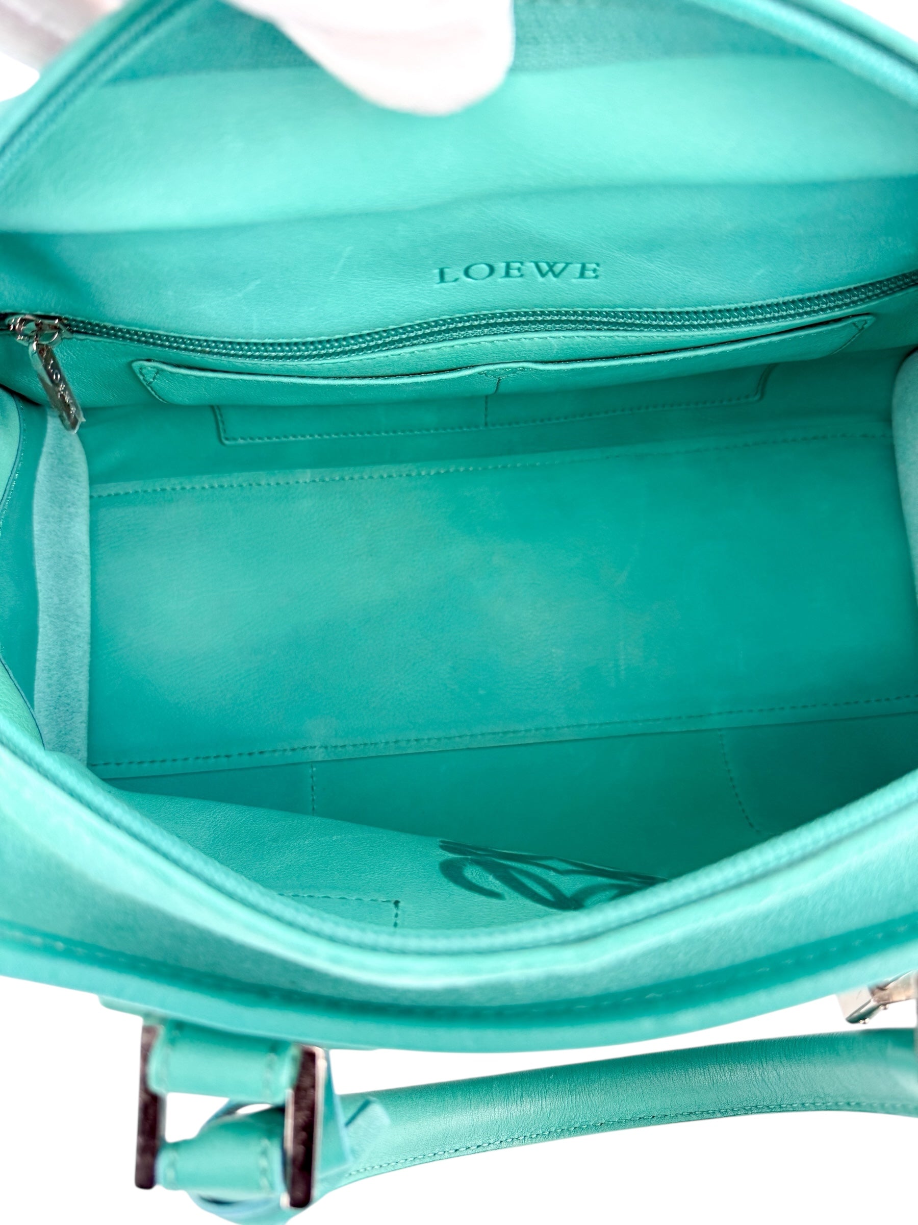 Loewe Suede Amazona Teal