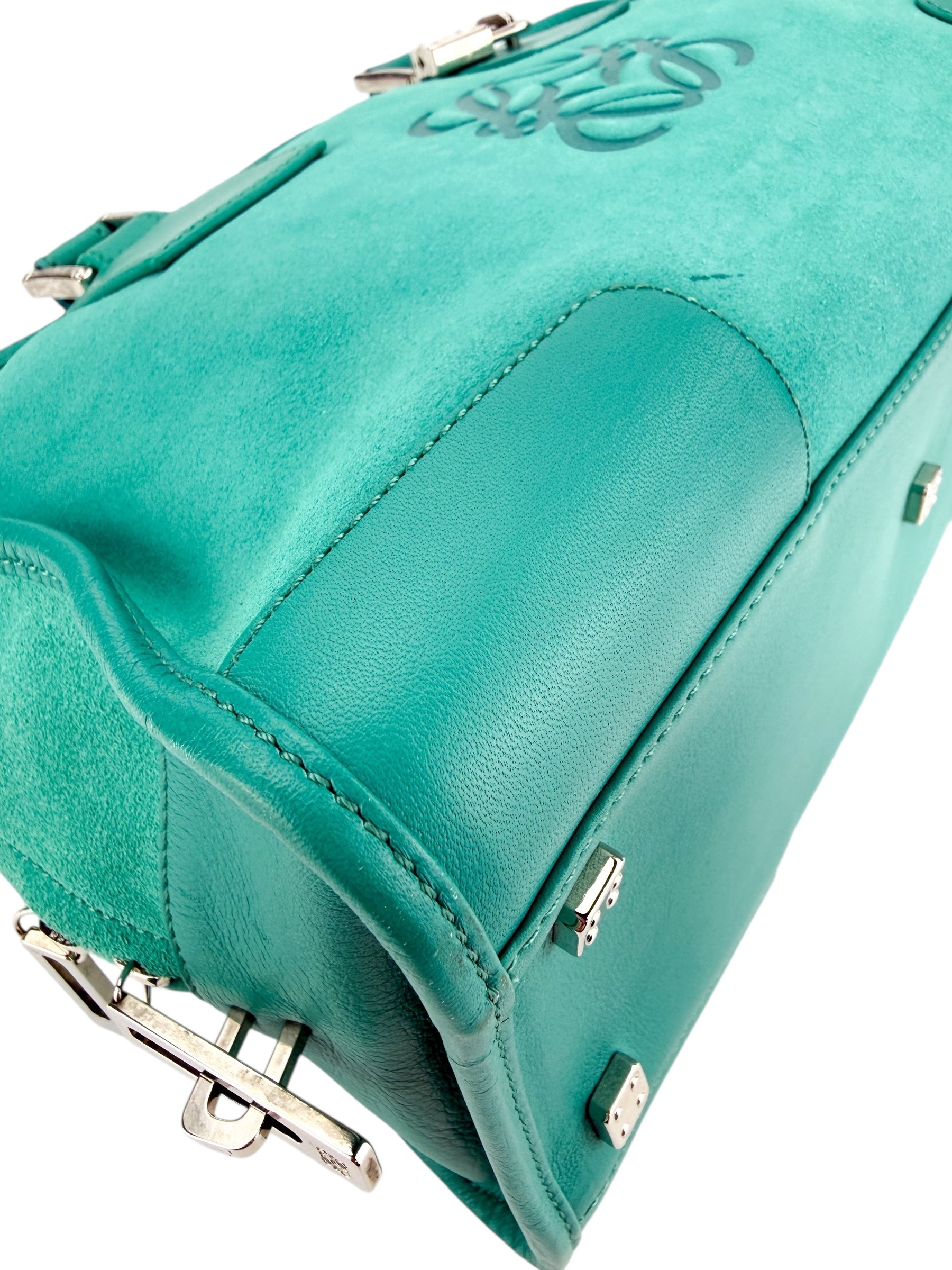 Loewe Suede Amazona Teal