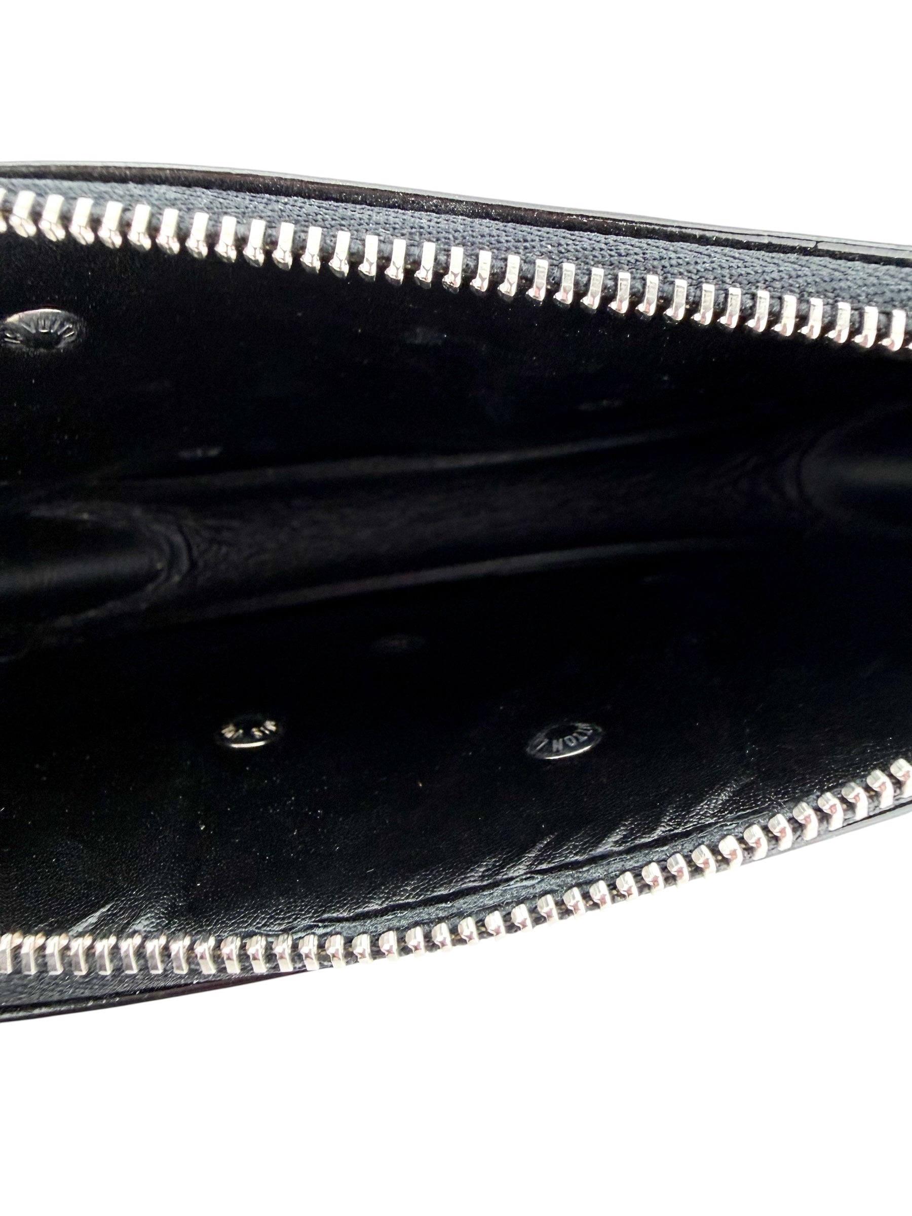 Louis Vuitton Vintage Lexington Fleurs Pochette Monogram Vernis Black